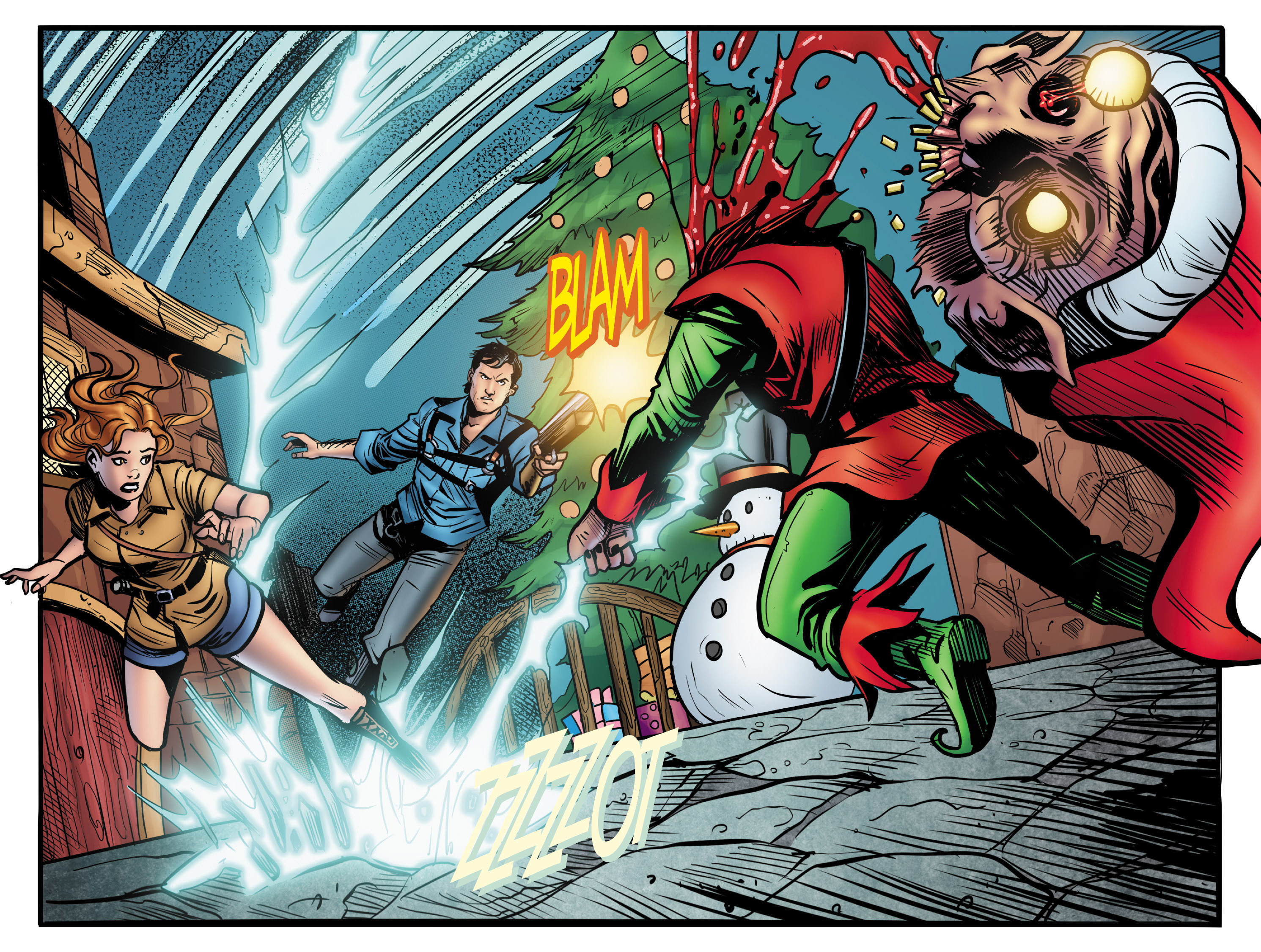 Read online Evil Dead 2: A Merry Deadite X-Mas comic -  Issue #1 - 12