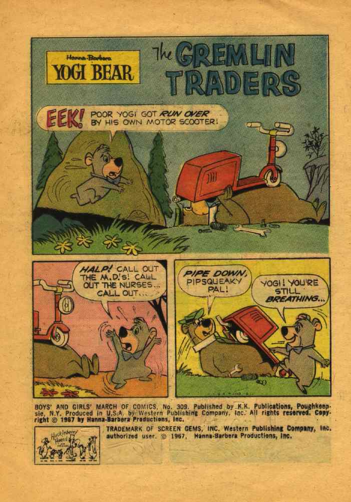 Read online March of Comics comic -  Issue #309 - 2