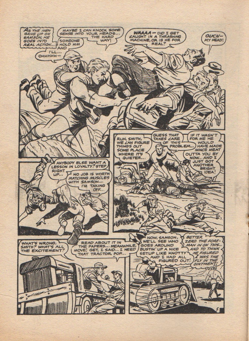 Read online Samson (1955) comic -  Issue #13 - 8