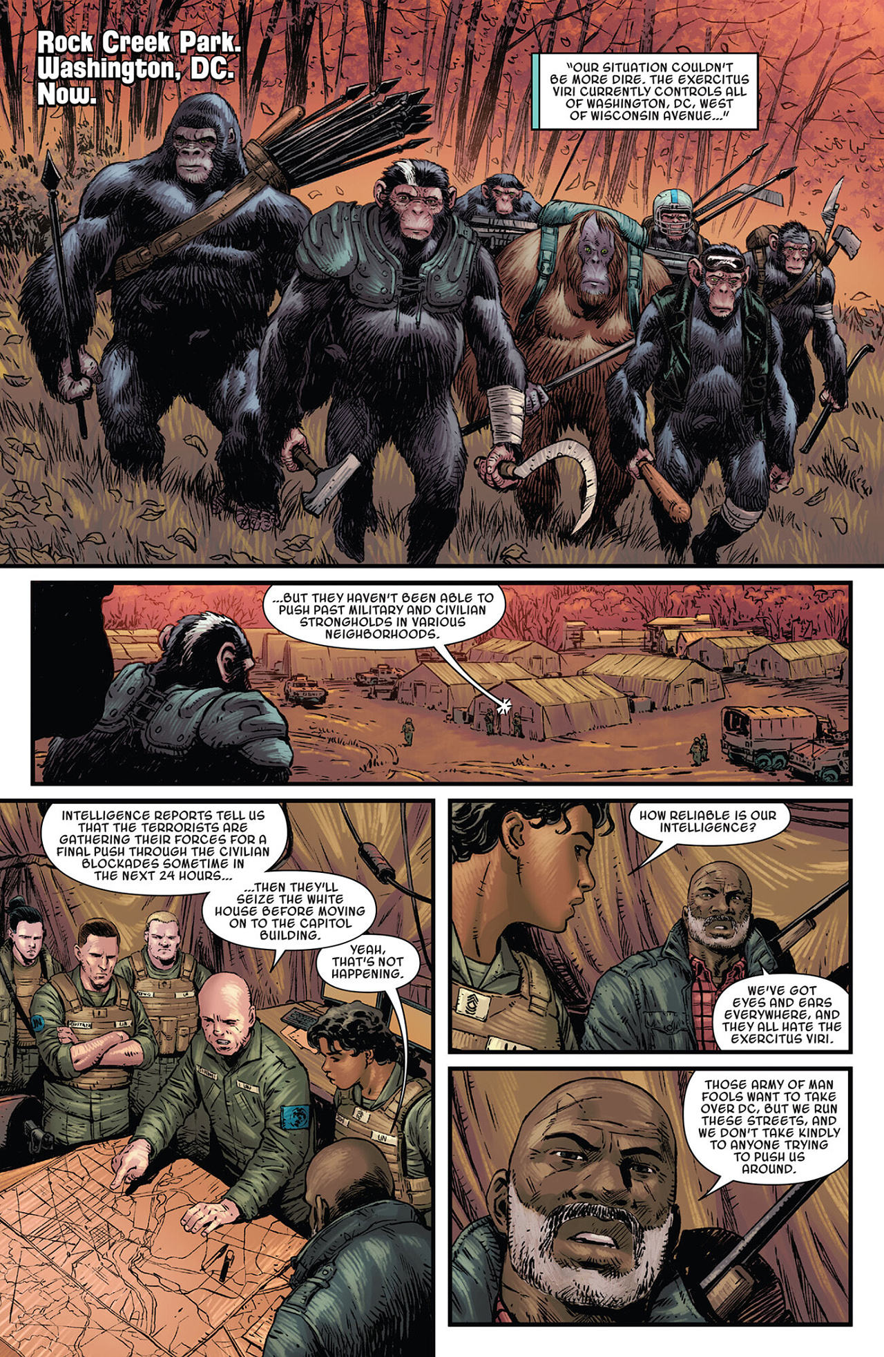 Read online Planet of the Apes (2023) comic -  Issue #5 - 7