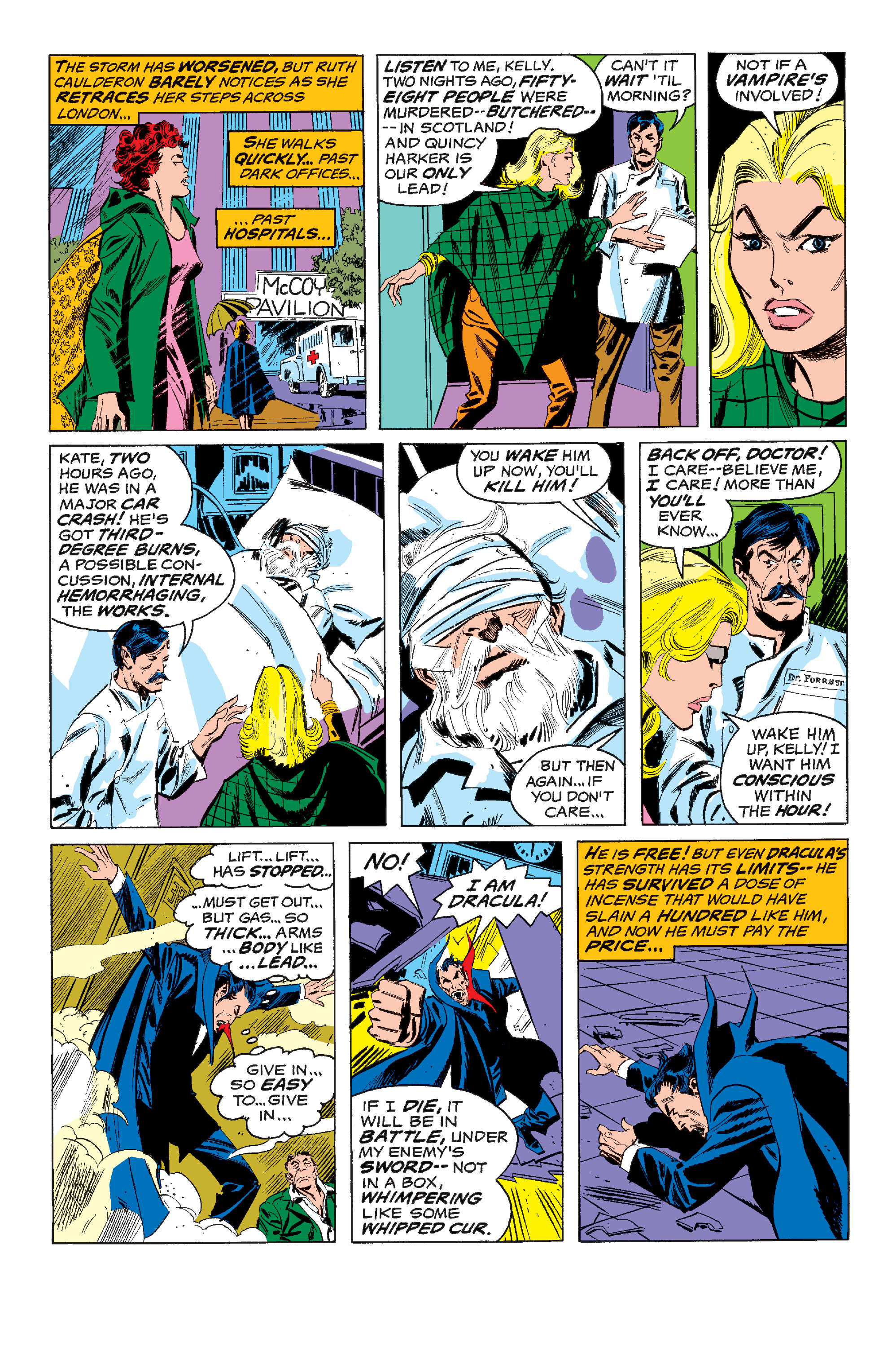 Read online Tomb of Dracula (1972) comic -  Issue # _The Complete Collection 3 (Part 1) - 41