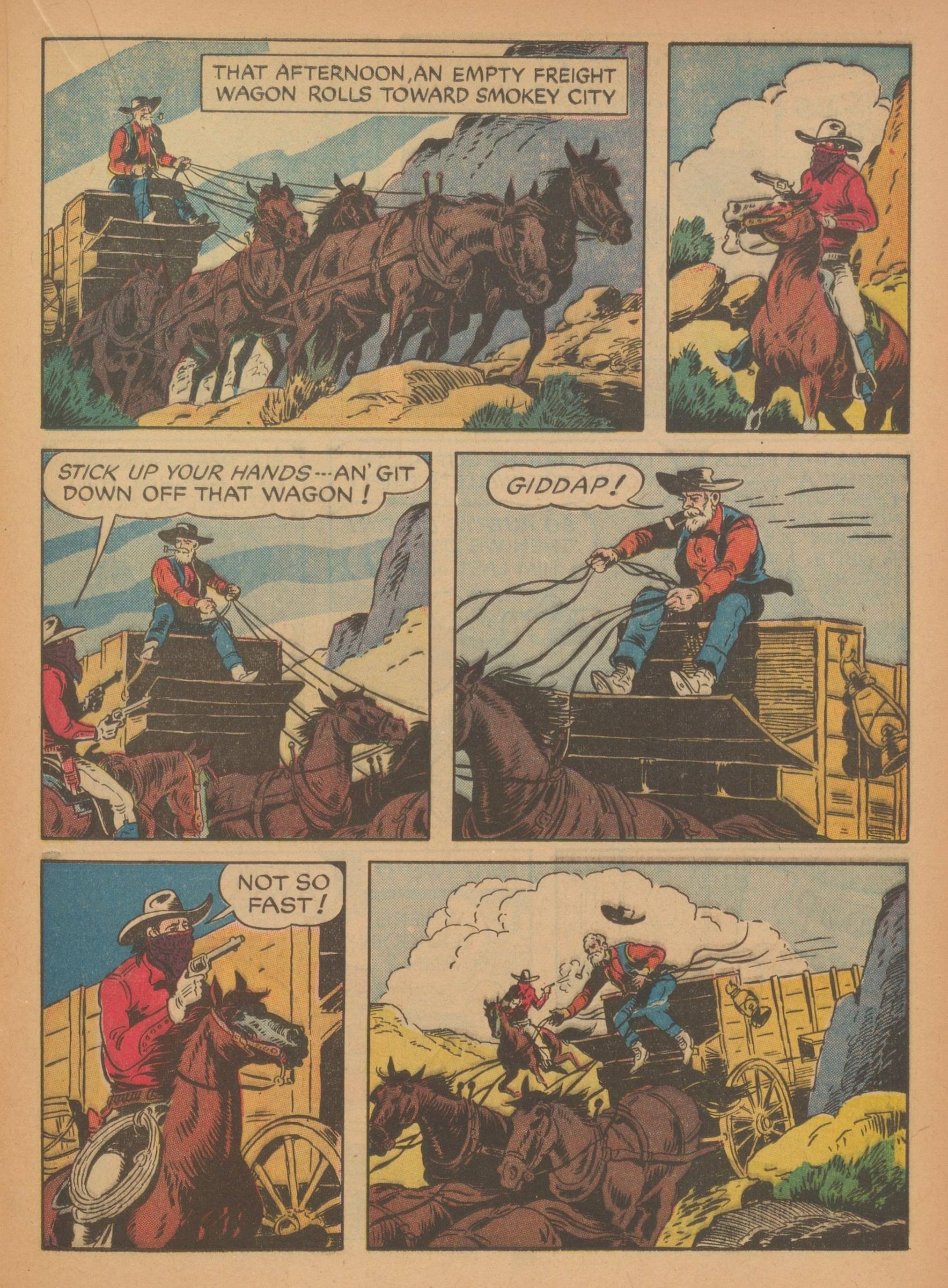 Read online Gene Autry Comics comic -  Issue #4 - 39