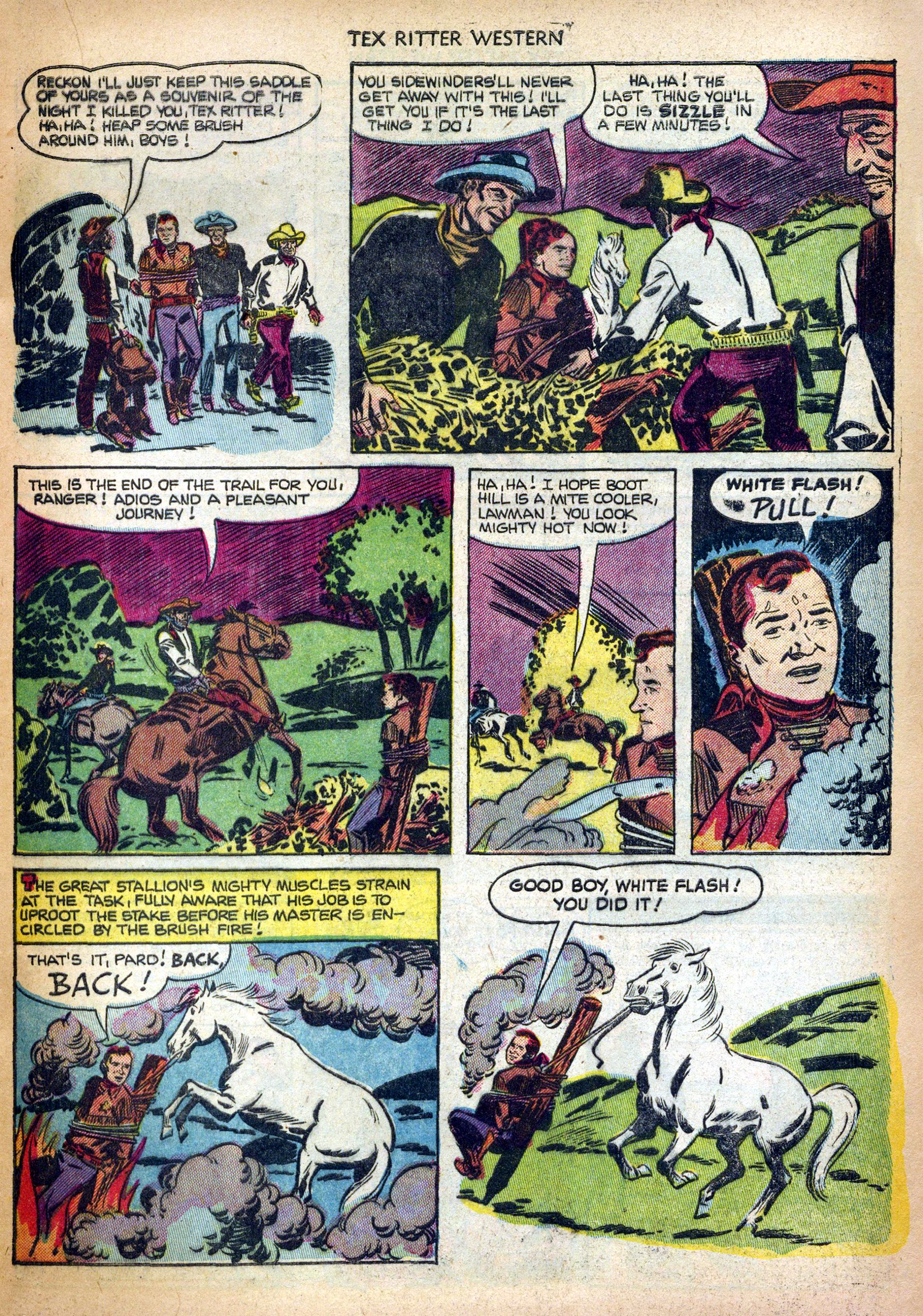Read online Tex Ritter Western comic -  Issue #11 - 17