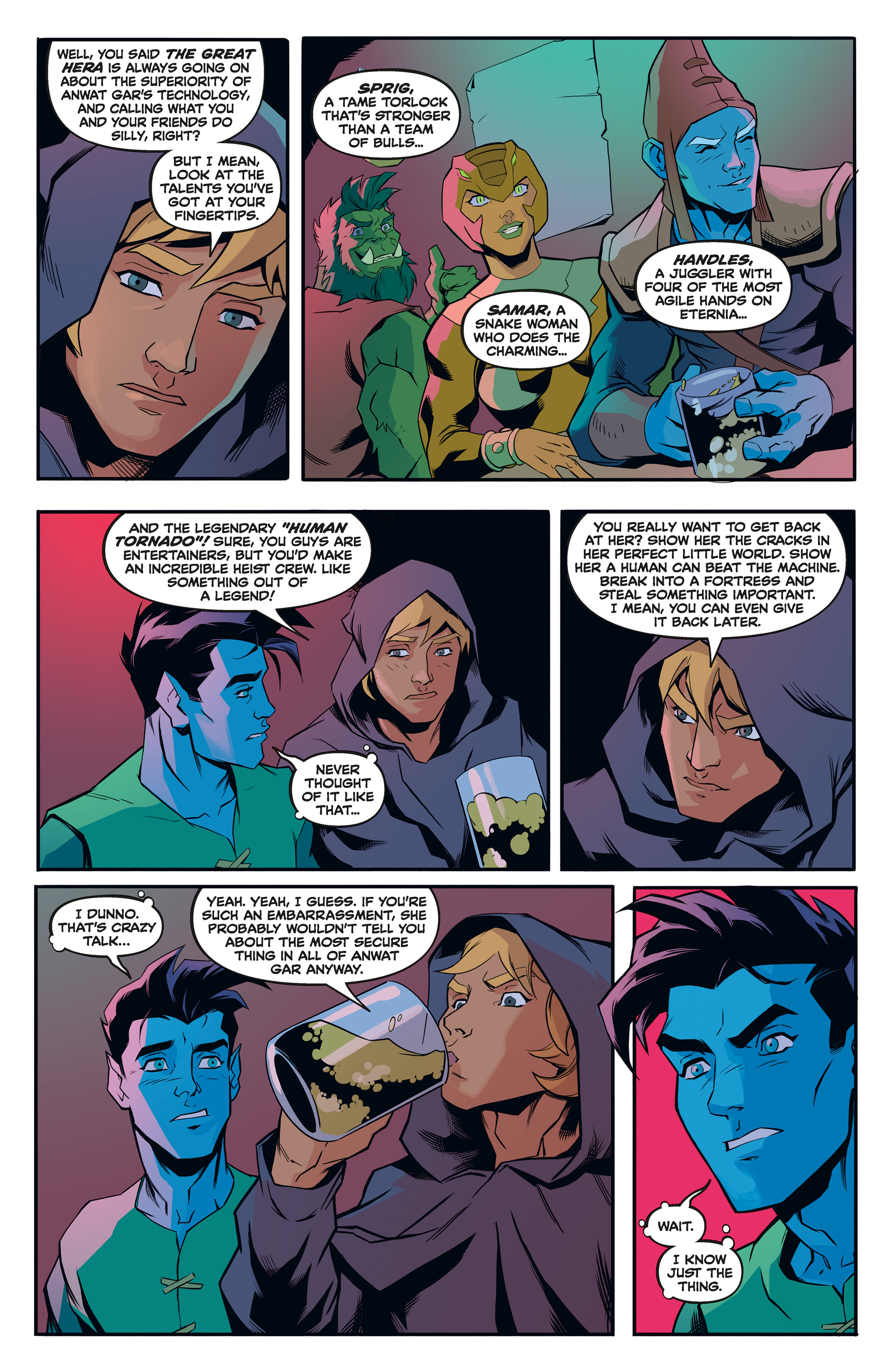 Read online Masters of the Universe: Forge of Destiny comic -  Issue #1 - 17
