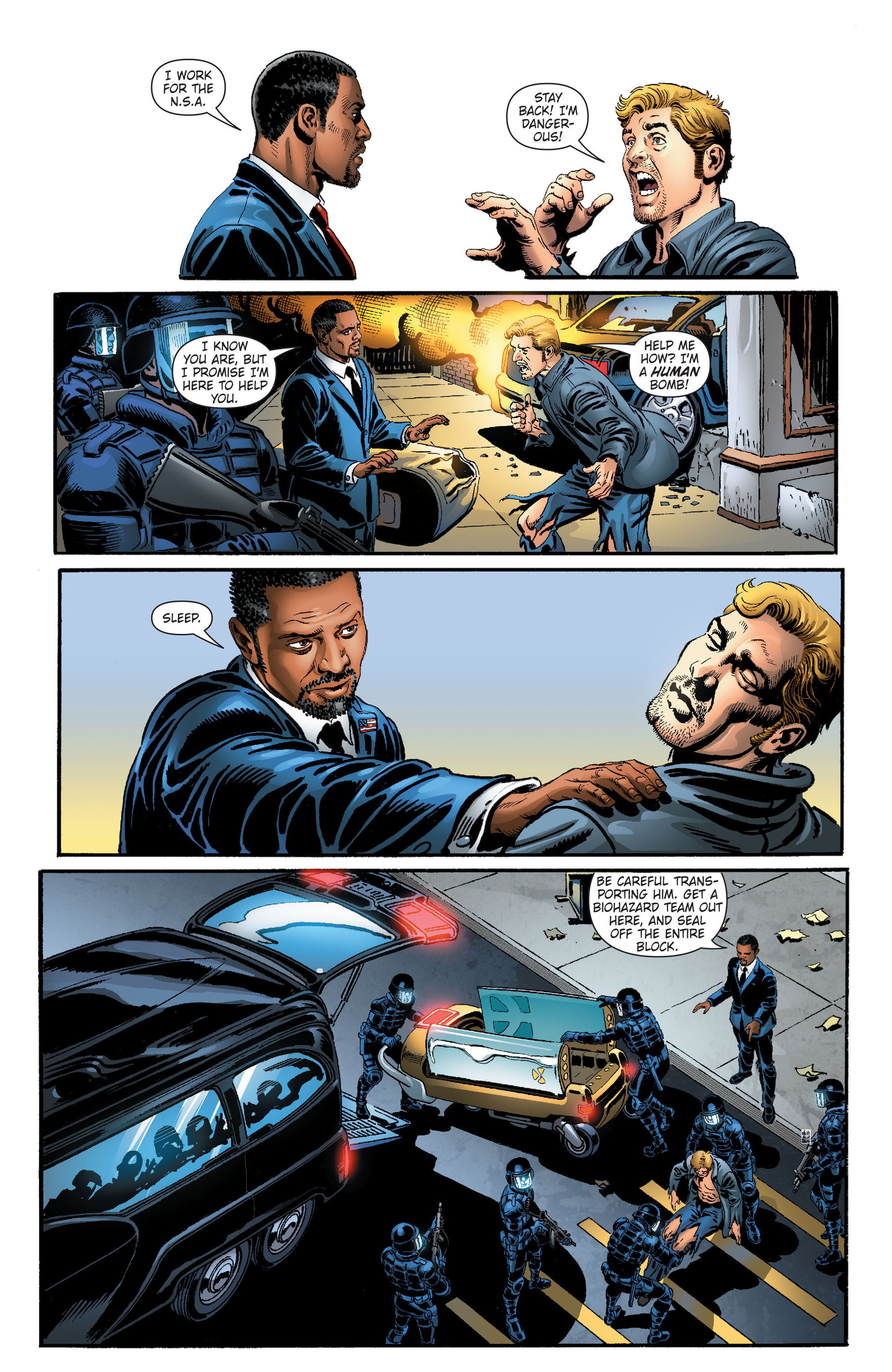 Read online Human Bomb comic -  Issue #2 - 7