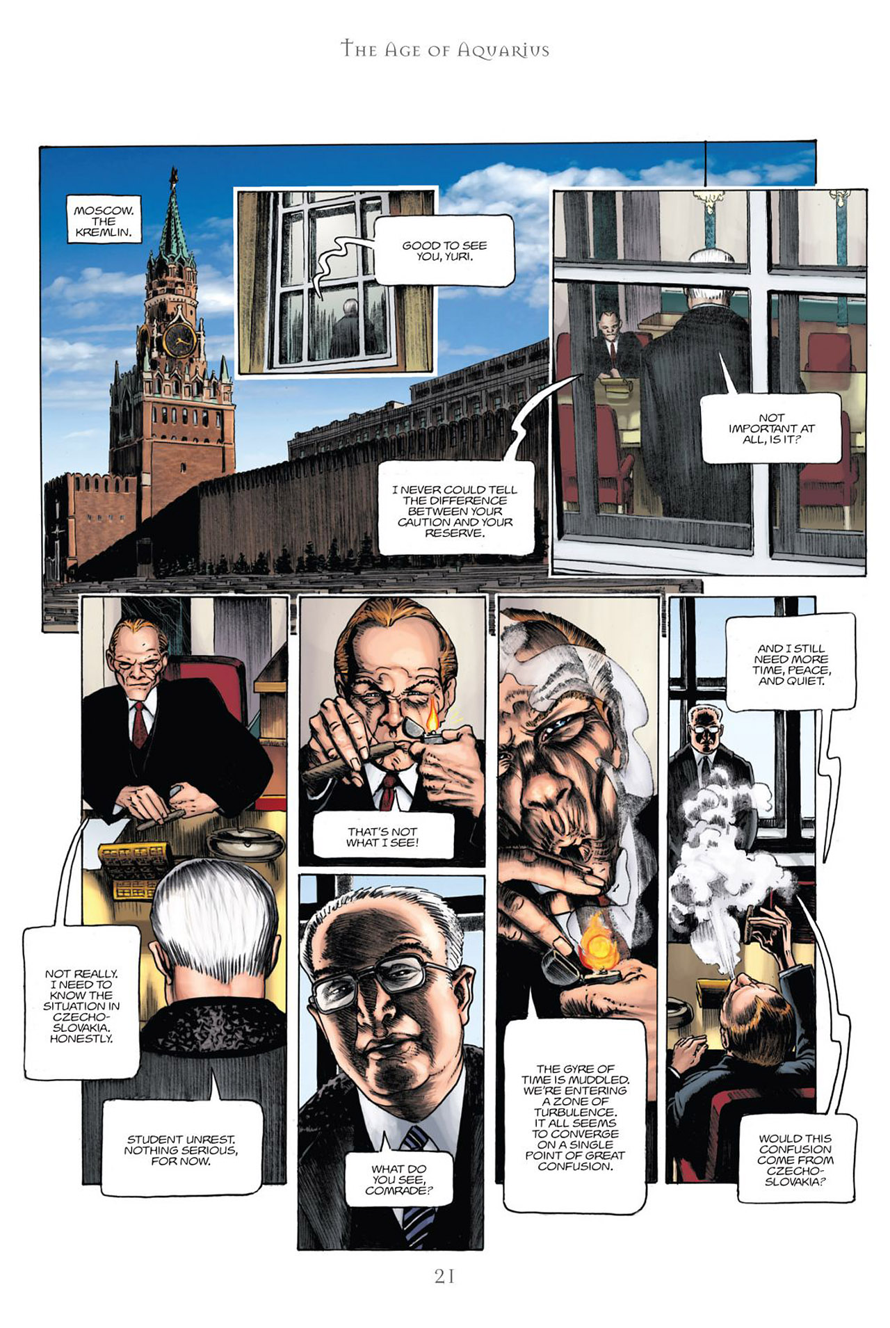 Read online The Secret History comic -  Issue #19 - 22