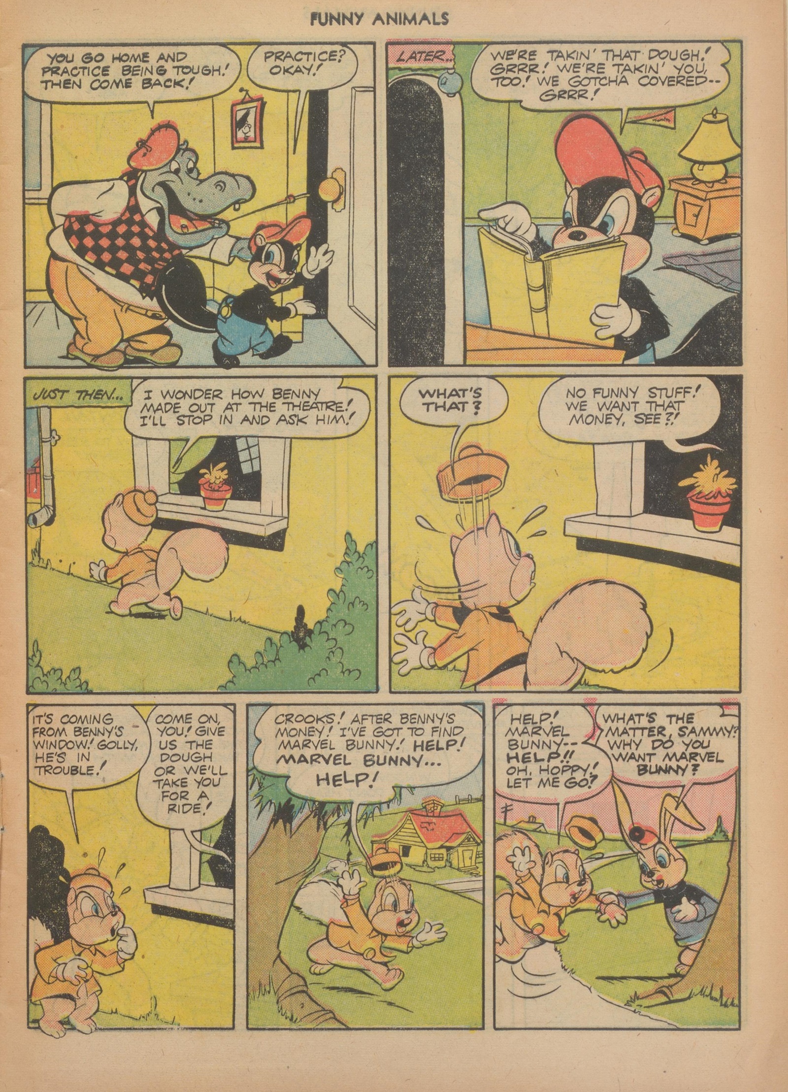 Read online Fawcett's Funny Animals comic -  Issue #67 - 5