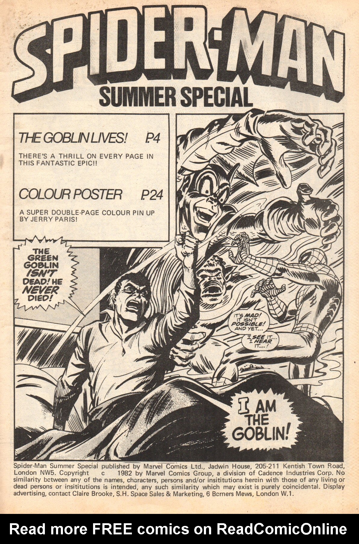 Read online Spider-Man Special comic -  Issue #1982S - 3