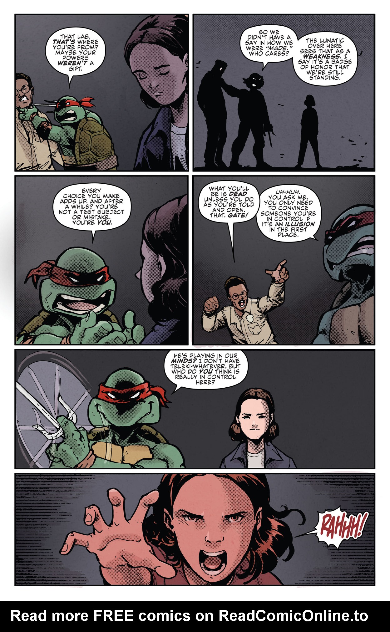 Read online Teenage Mutant Ninja Turtles x Stranger Things comic -  Issue #3 - 6