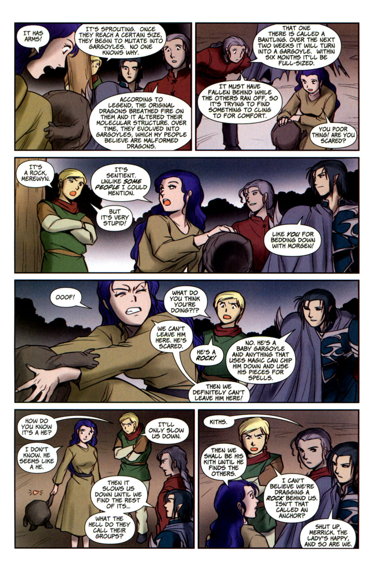 Read online Lords of Avalon: Knight of Darkness comic -  Issue #4 - 11