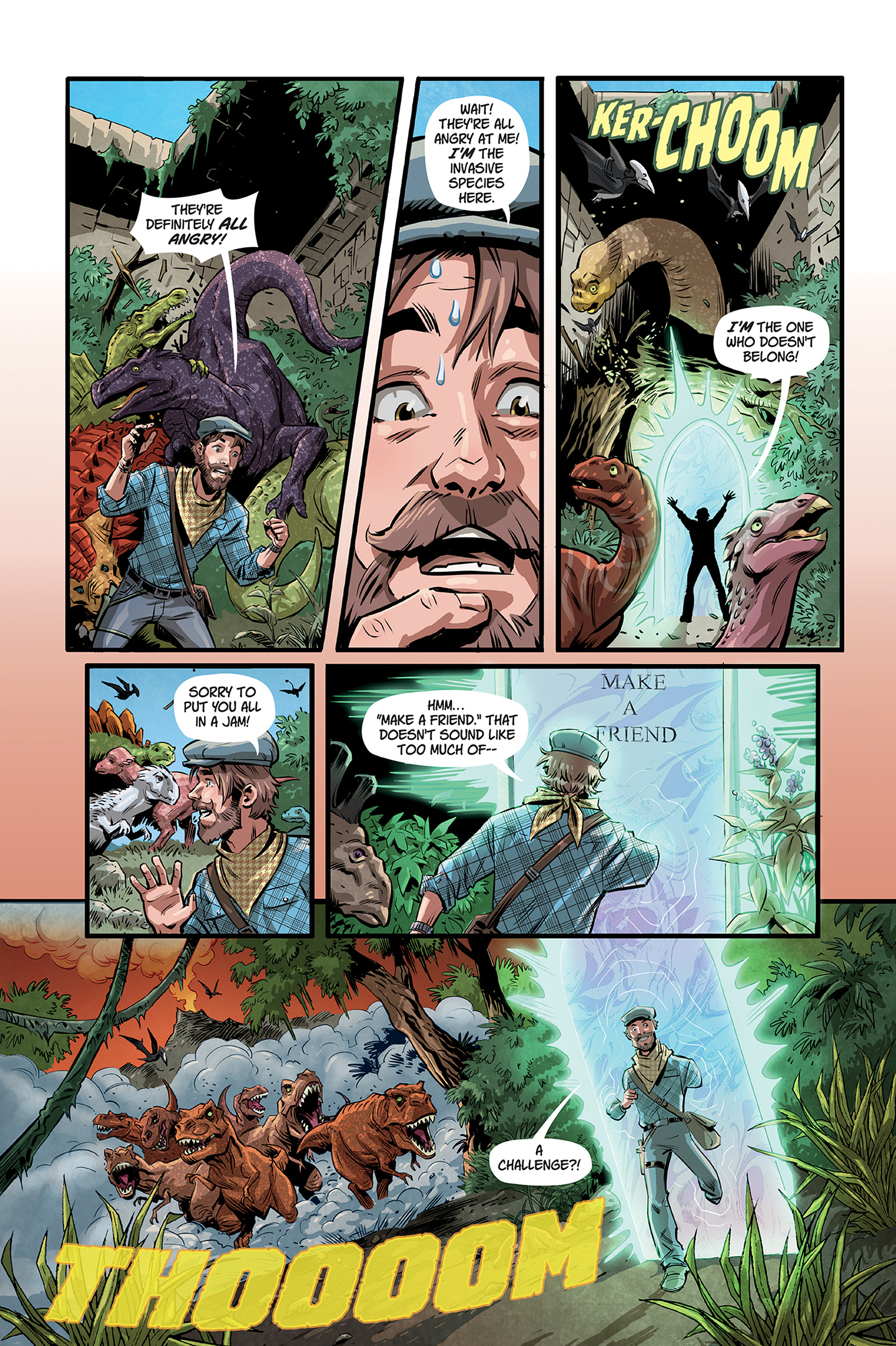 Read online Trackers Presents: Captain Nick & The Explorer Society - Compass of Mems comic -  Issue # TPB (Part 1) - 53