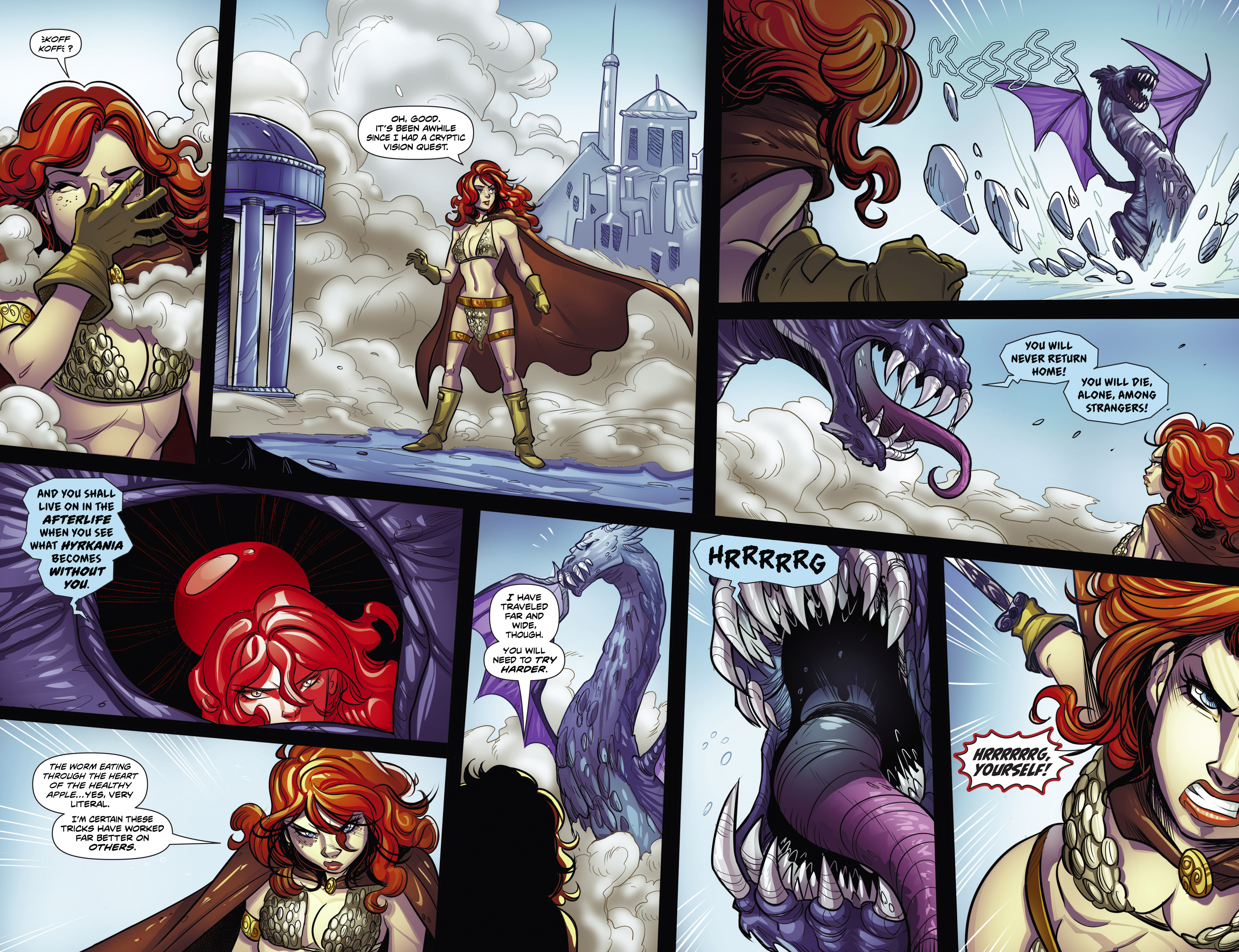 Read online Swords of Sorrow: Red Sonja & Jungle Girl comic -  Issue #3 - 15