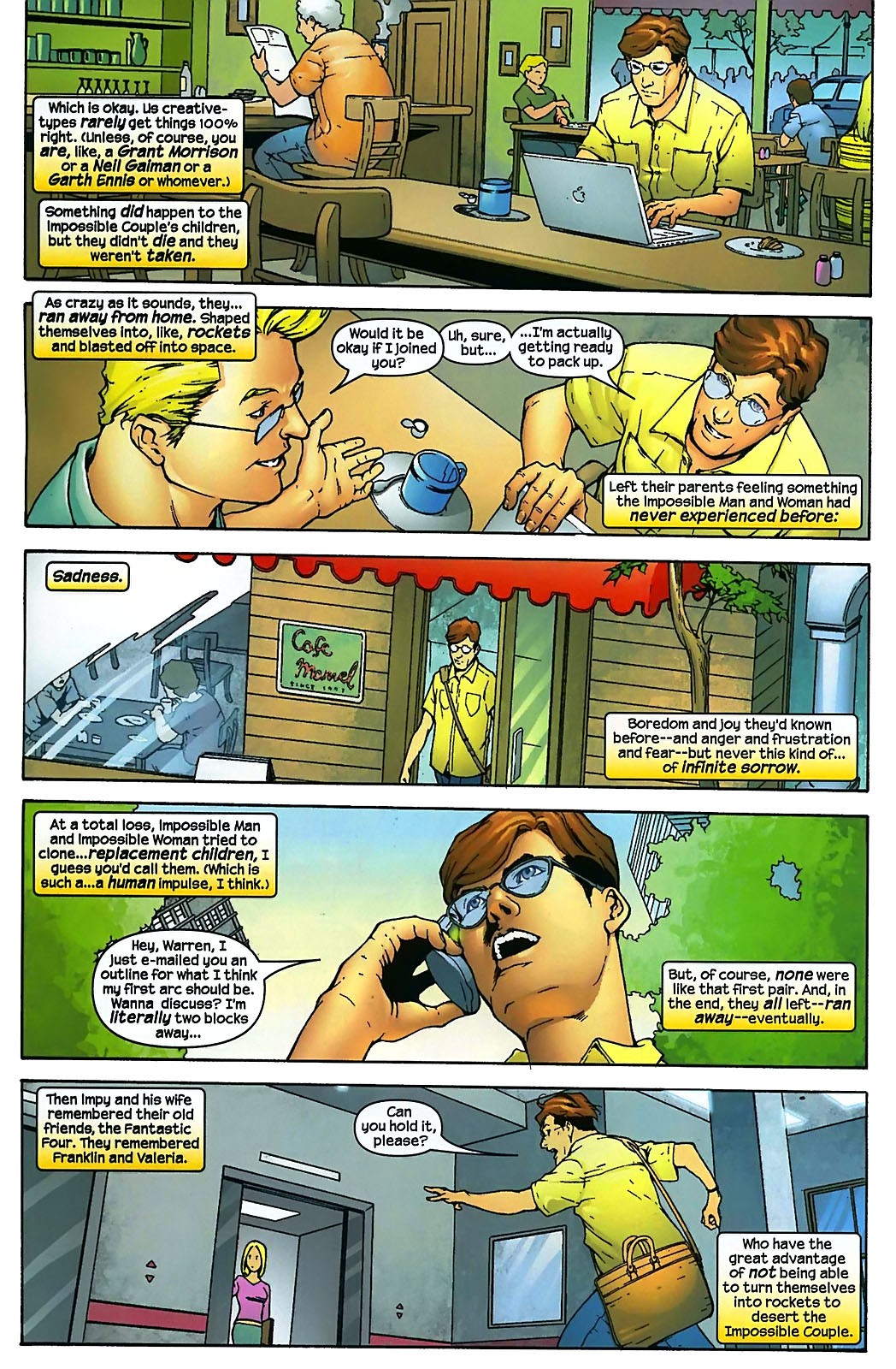 Read online Marvel Knights 4 comic -  Issue #24 - 20