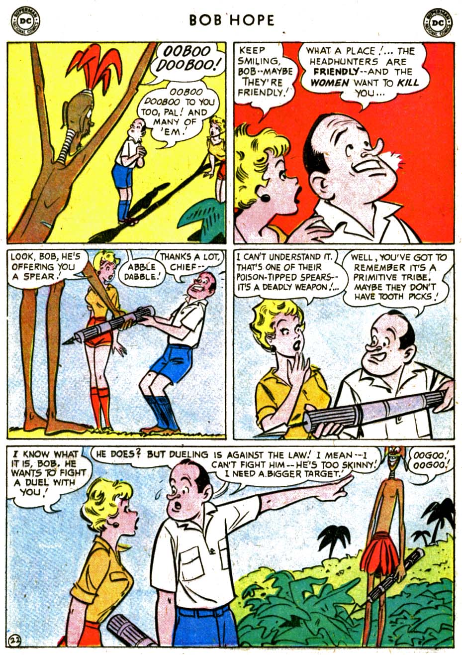 Read online The Adventures of Bob Hope comic -  Issue #65 - 28