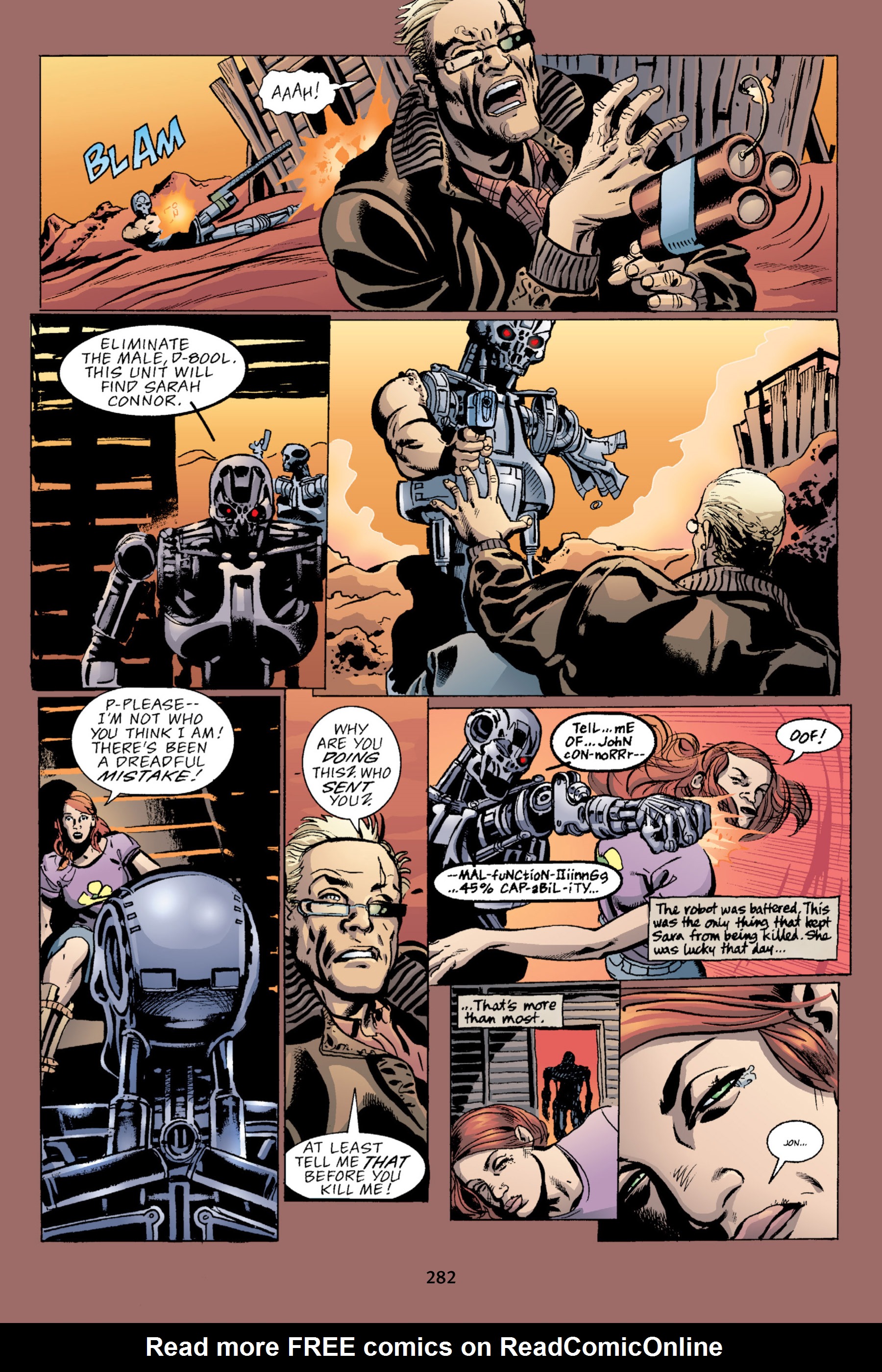 Read online The Terminator Omnibus comic -  Issue # TPB 2 - 277