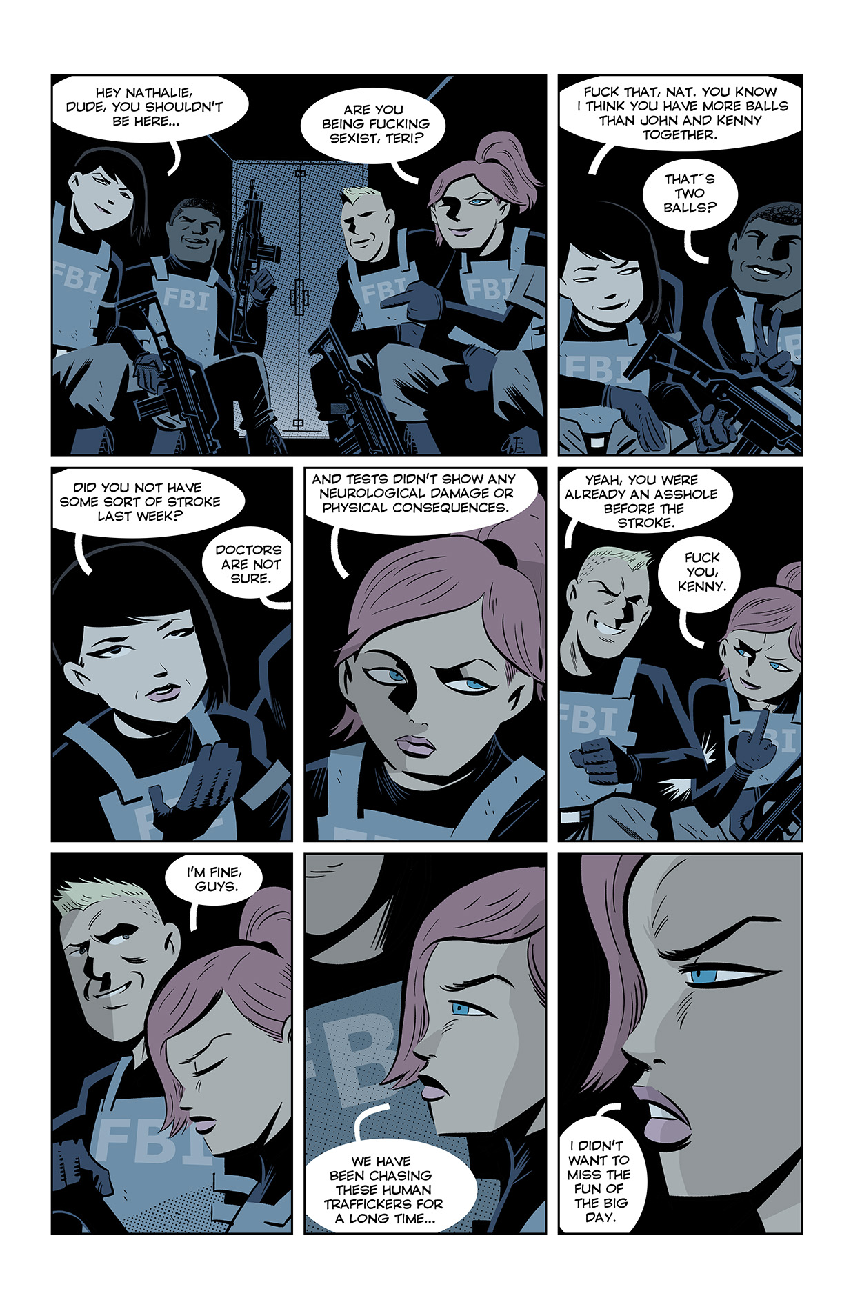 Read online Paranoia Killer comic -  Issue #1 - 9