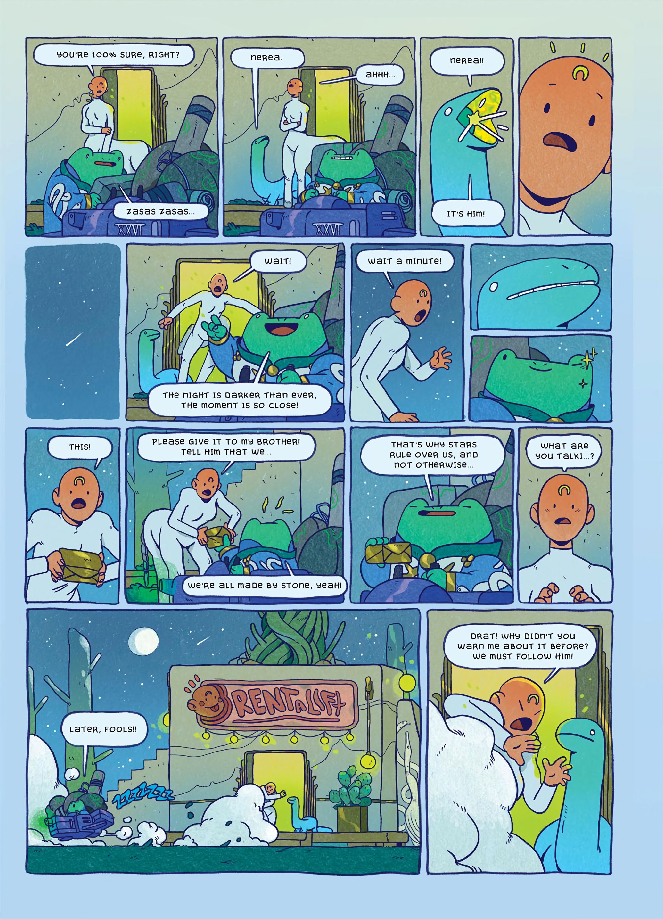 Read online Grog the Frog: The Book of Taurus comic -  Issue # TPB - 20