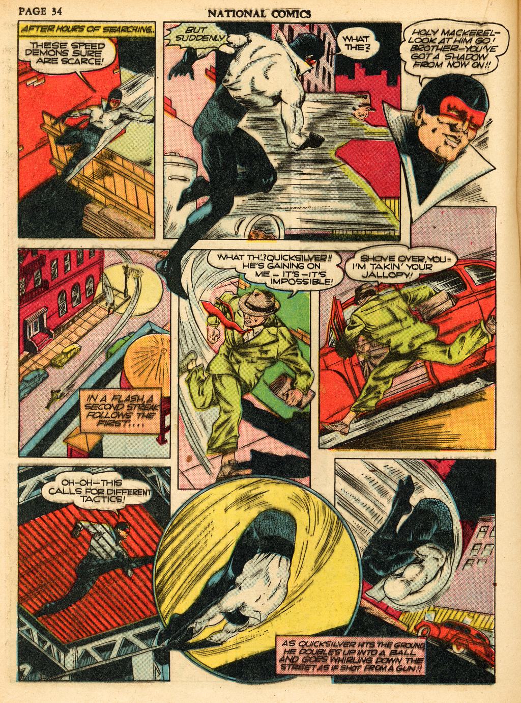 Read online National Comics comic -  Issue #20 - 35