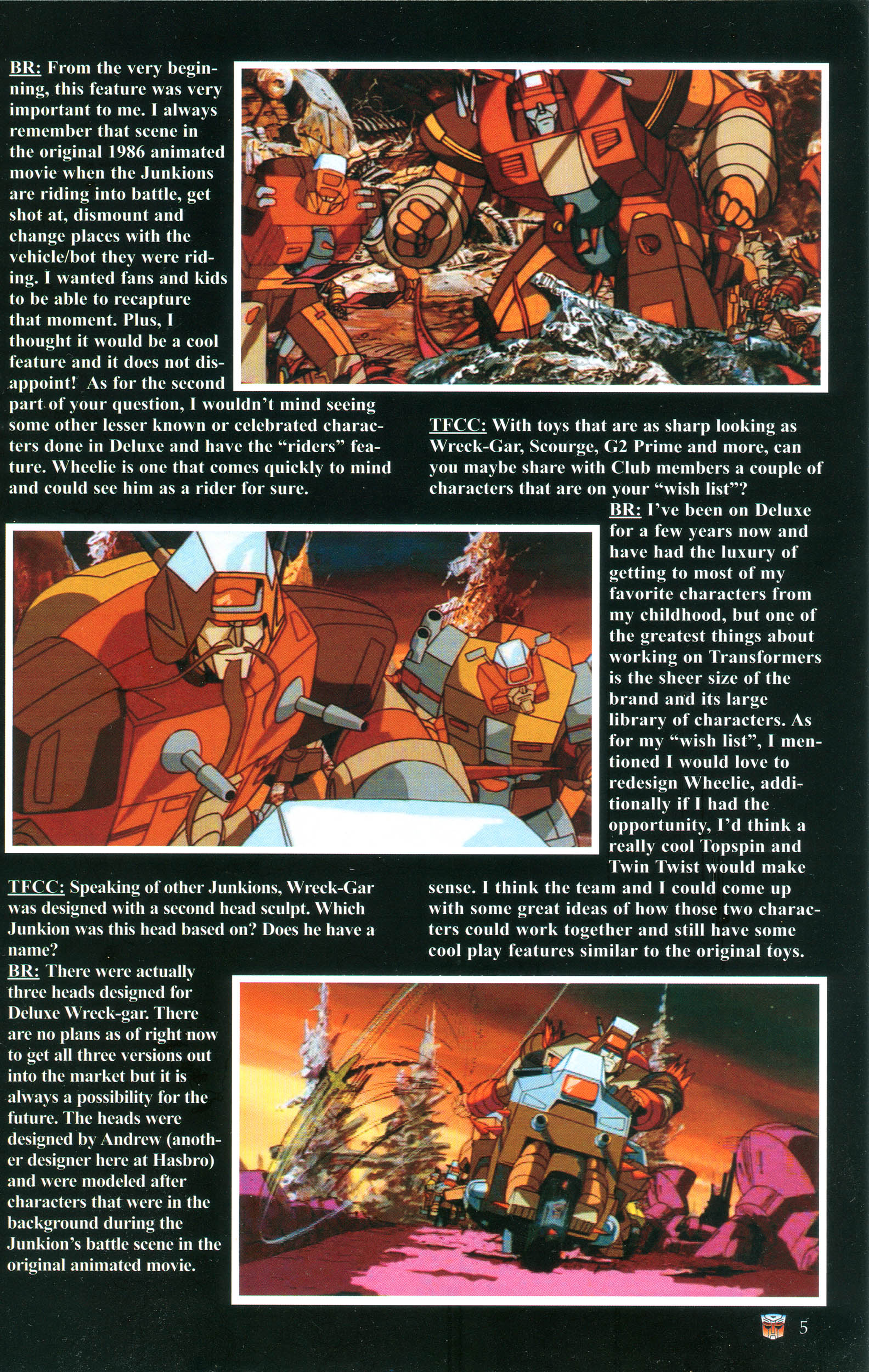 Read online Transformers: Collectors' Club comic -  Issue #37 - 5