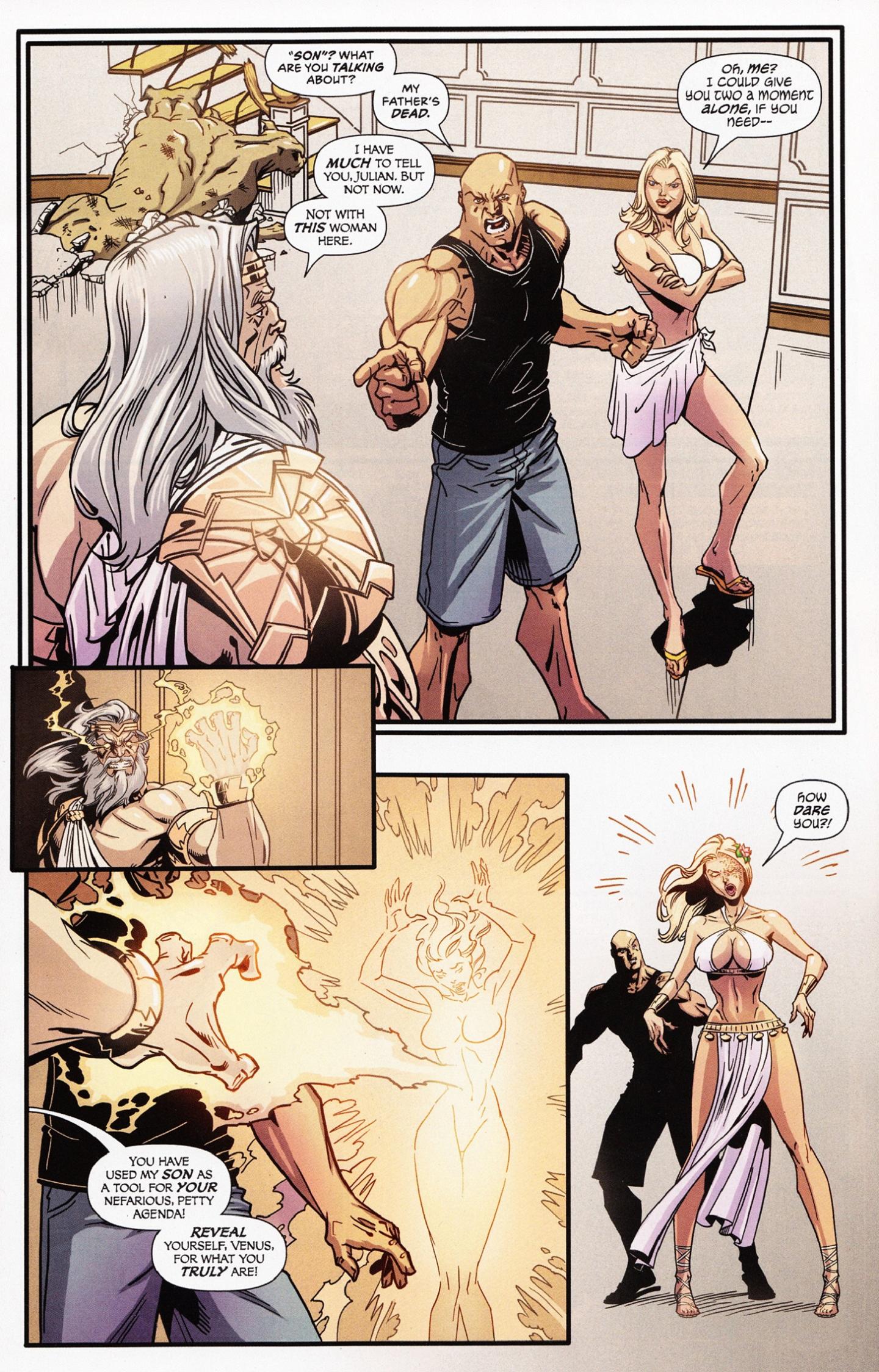 Read online Grimm Fairy Tales presents Godstorm comic -  Issue #4 - 4