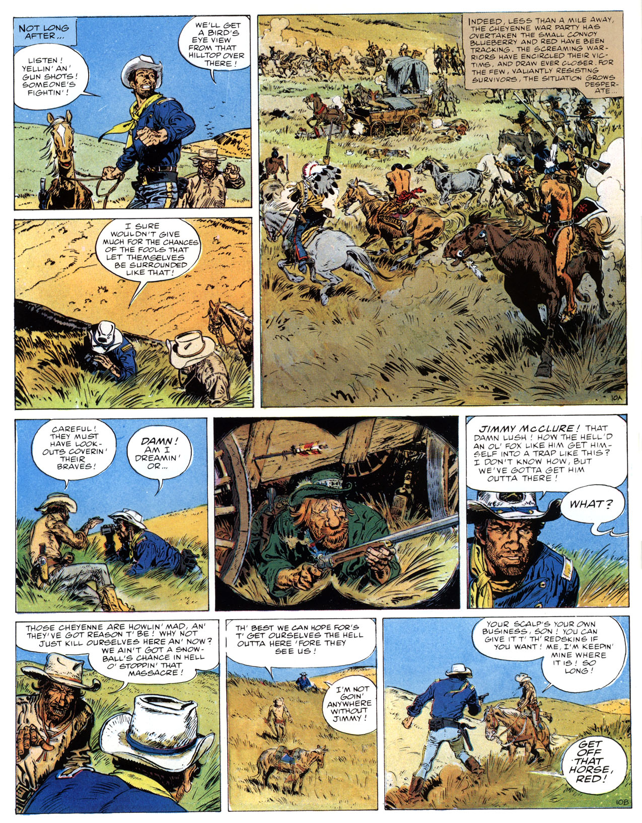Read online Epic Graphic Novel: Lieutenant Blueberry comic -  Issue #1 - 14