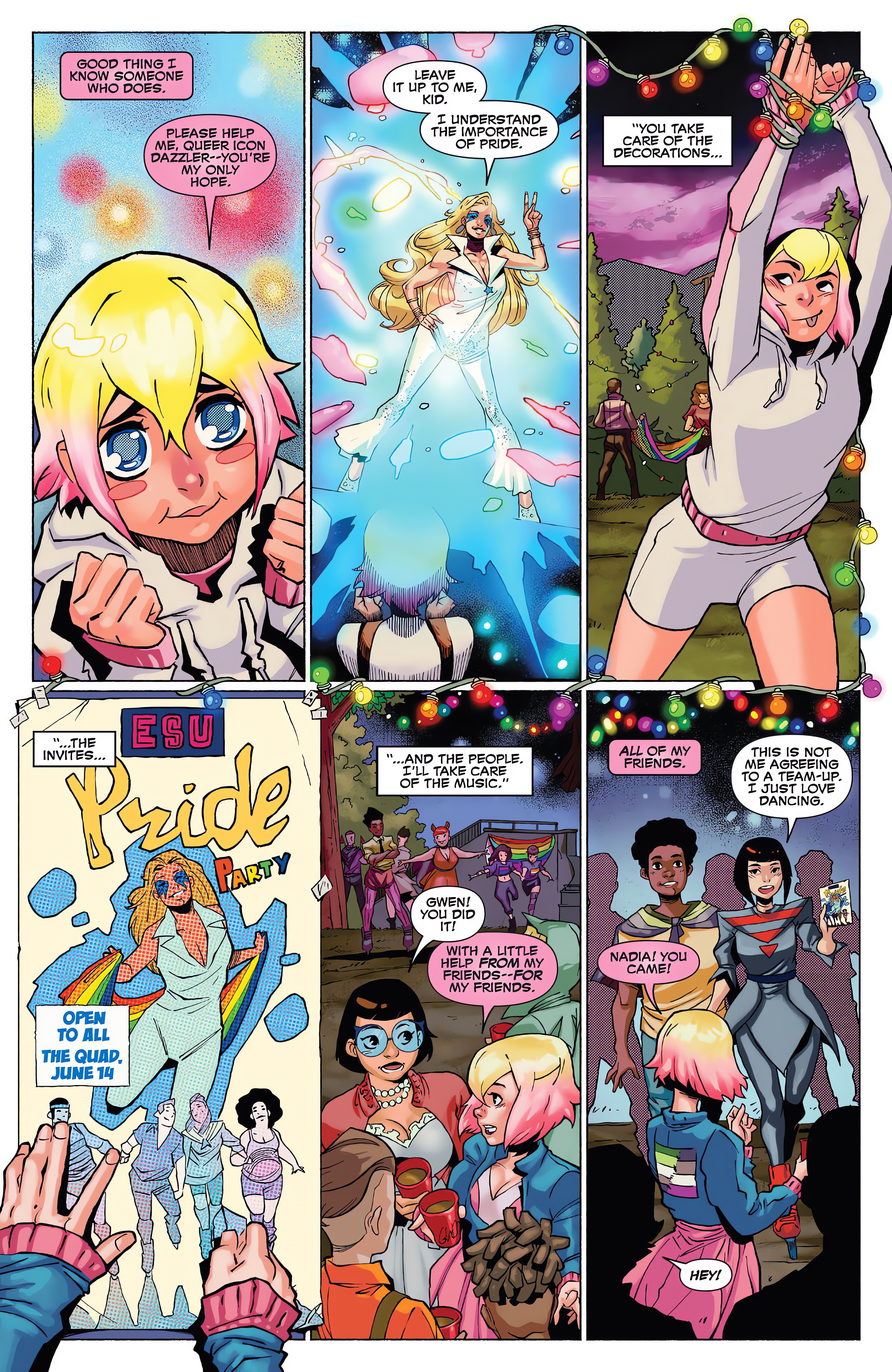 Read online Marvel's Voices: Pride (2023) comic -  Issue # TPB - 6