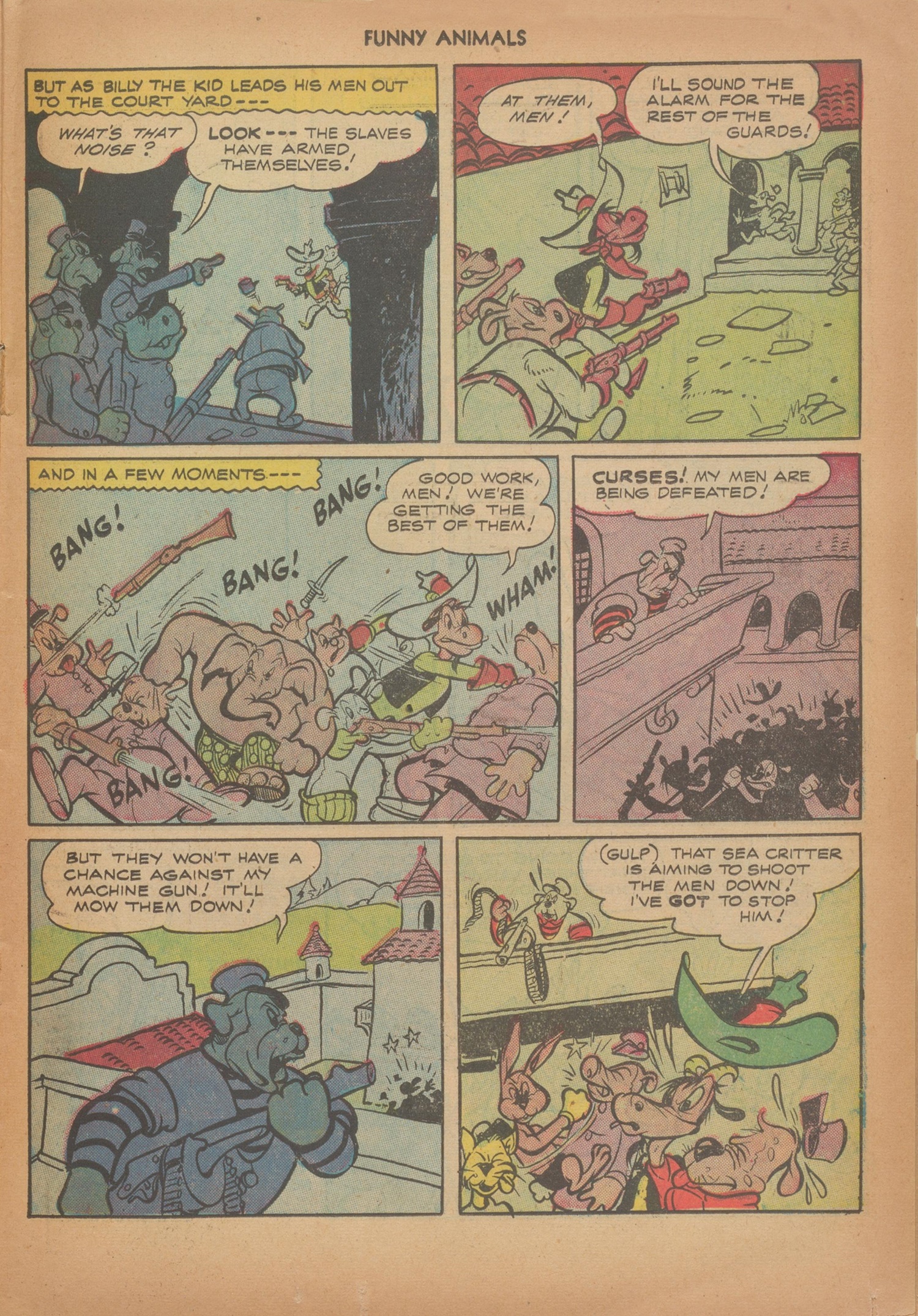 Read online Fawcett's Funny Animals comic -  Issue #58 - 15