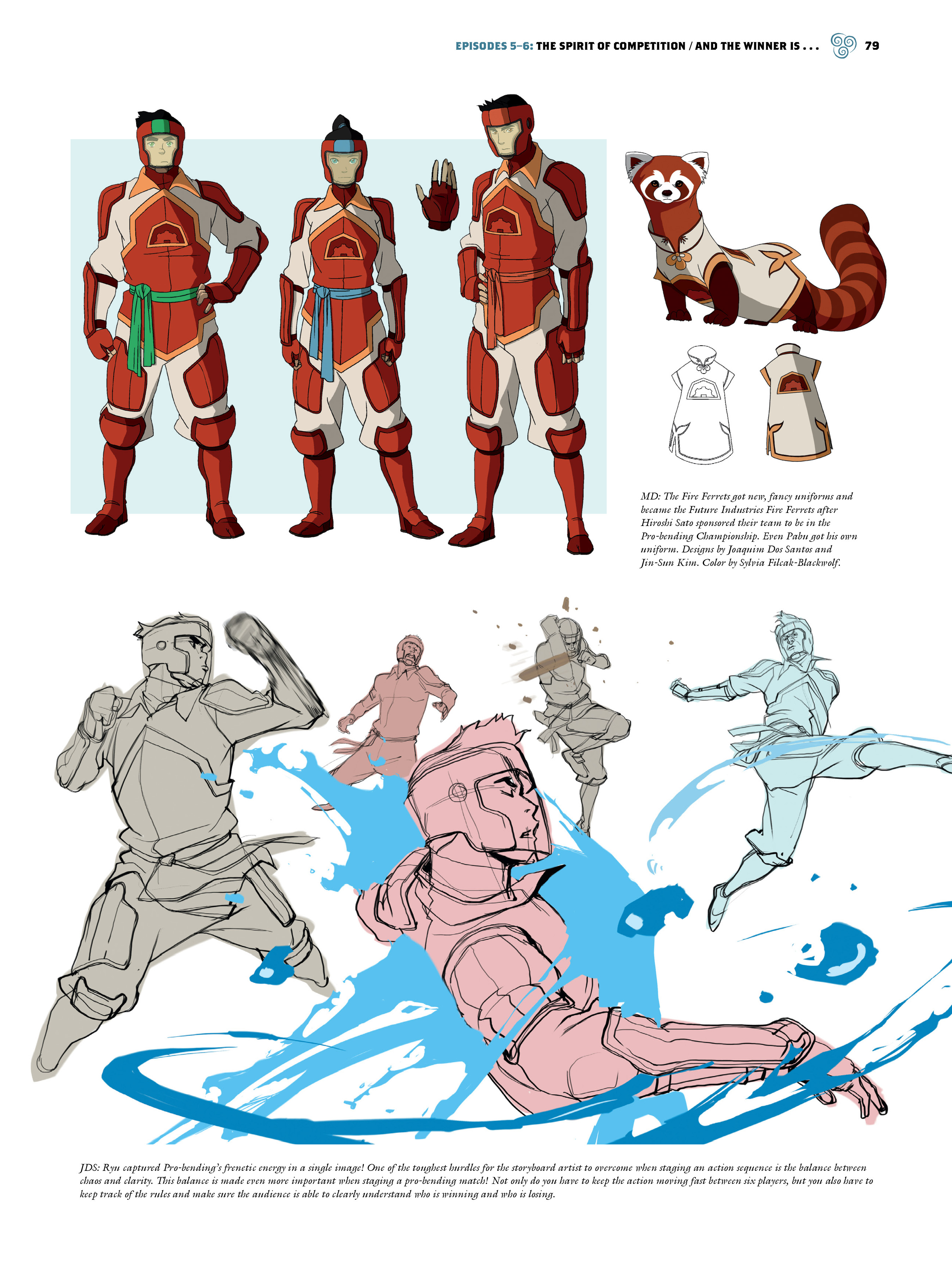 Read online The Legend of Korra: The Art of the Animated Series comic -  Issue # TPB 1 - 72