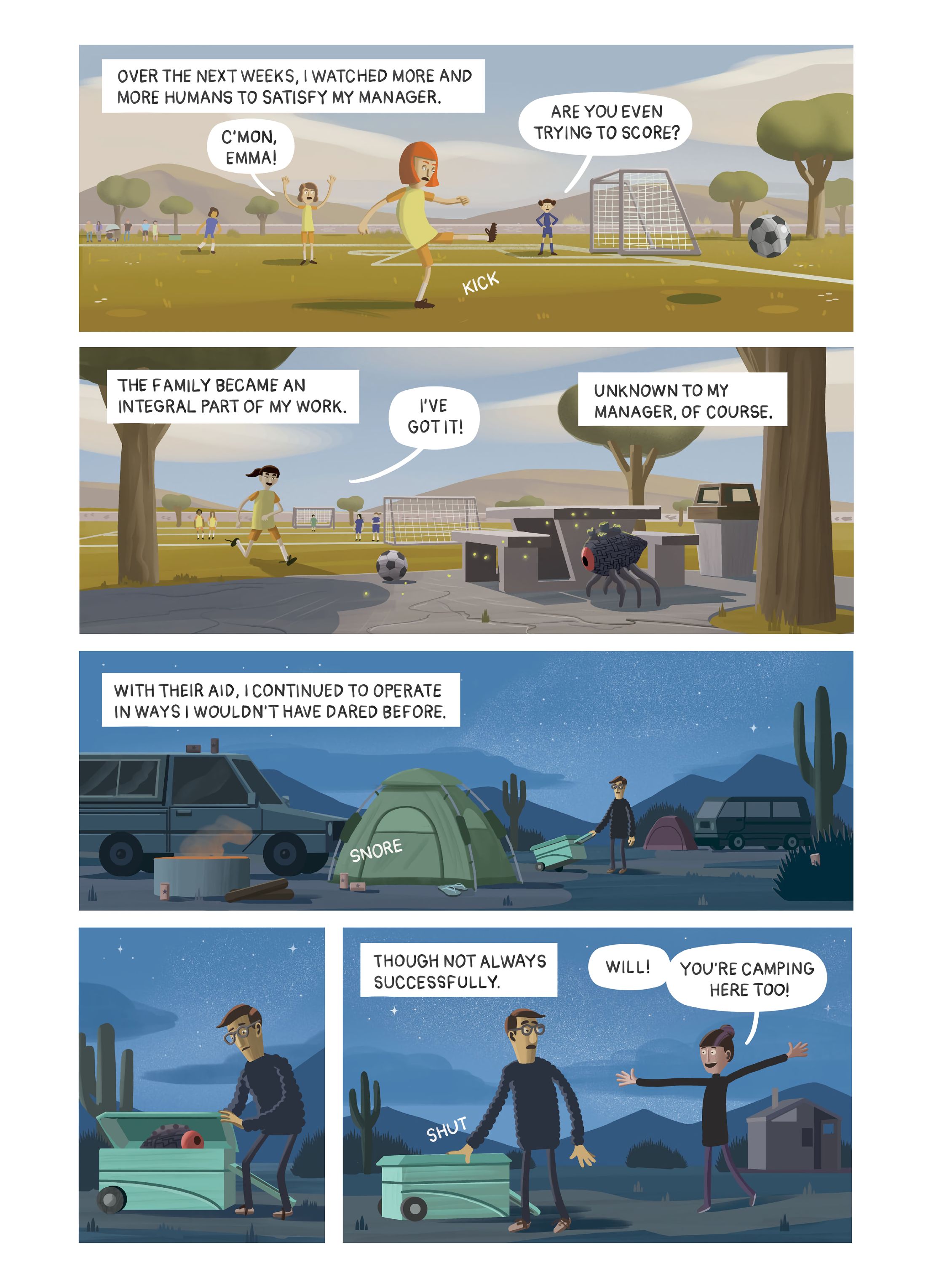Read online My Life Among Humans comic -  Issue # TPB - 43