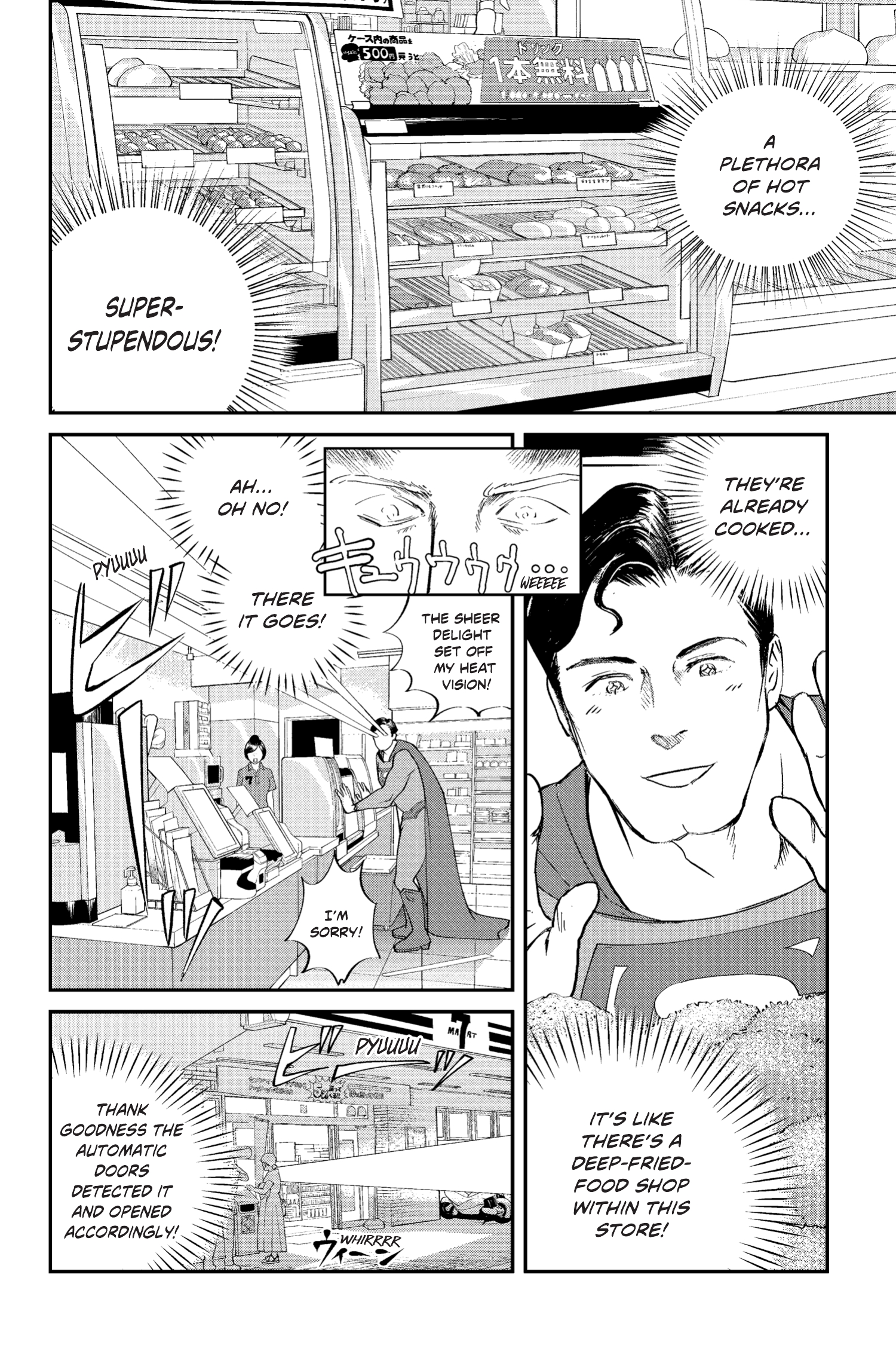 Read online Superman vs. Meshi comic -  Issue #5 - 11