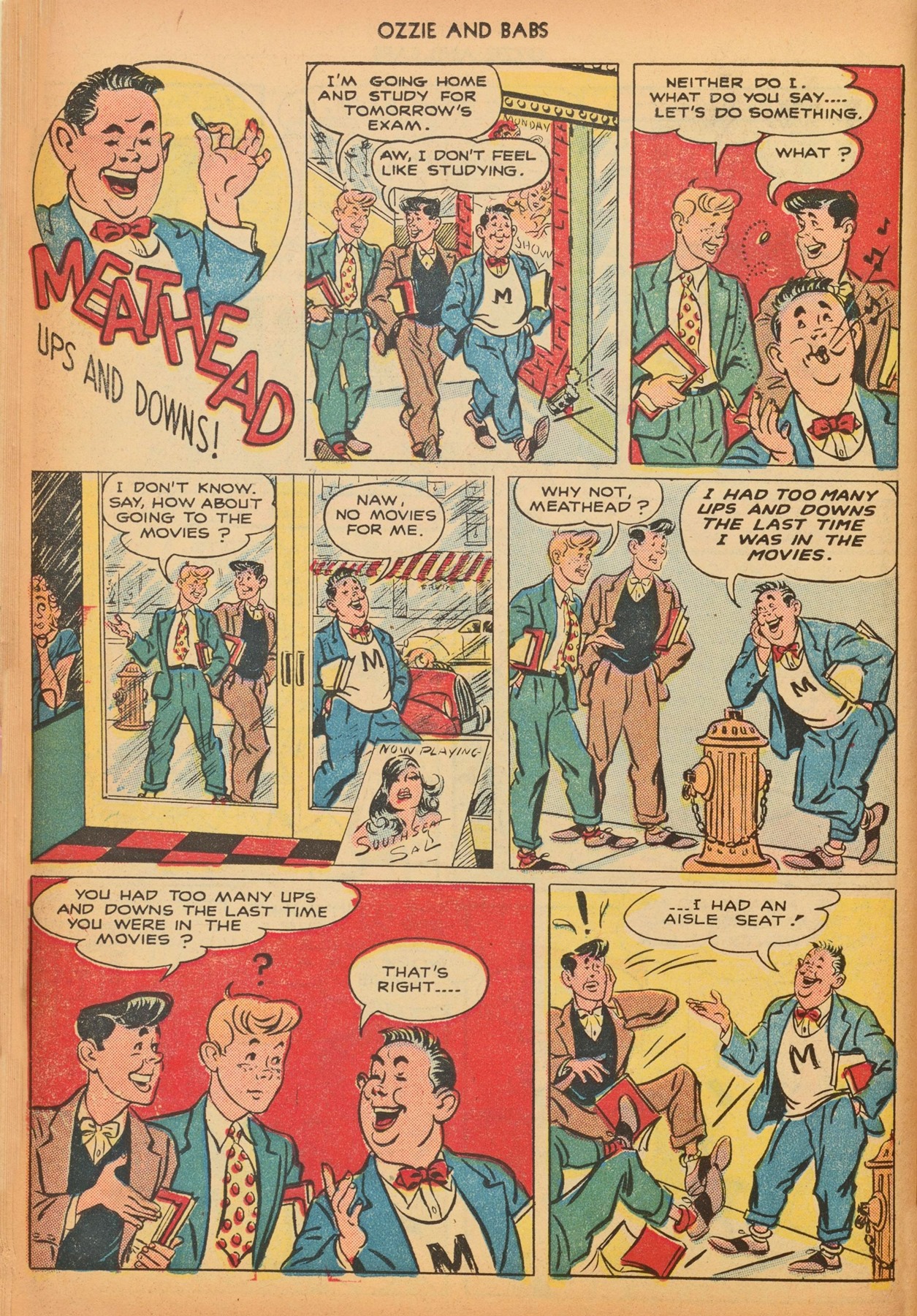 Read online Ozzie And Babs comic -  Issue #4 - 18