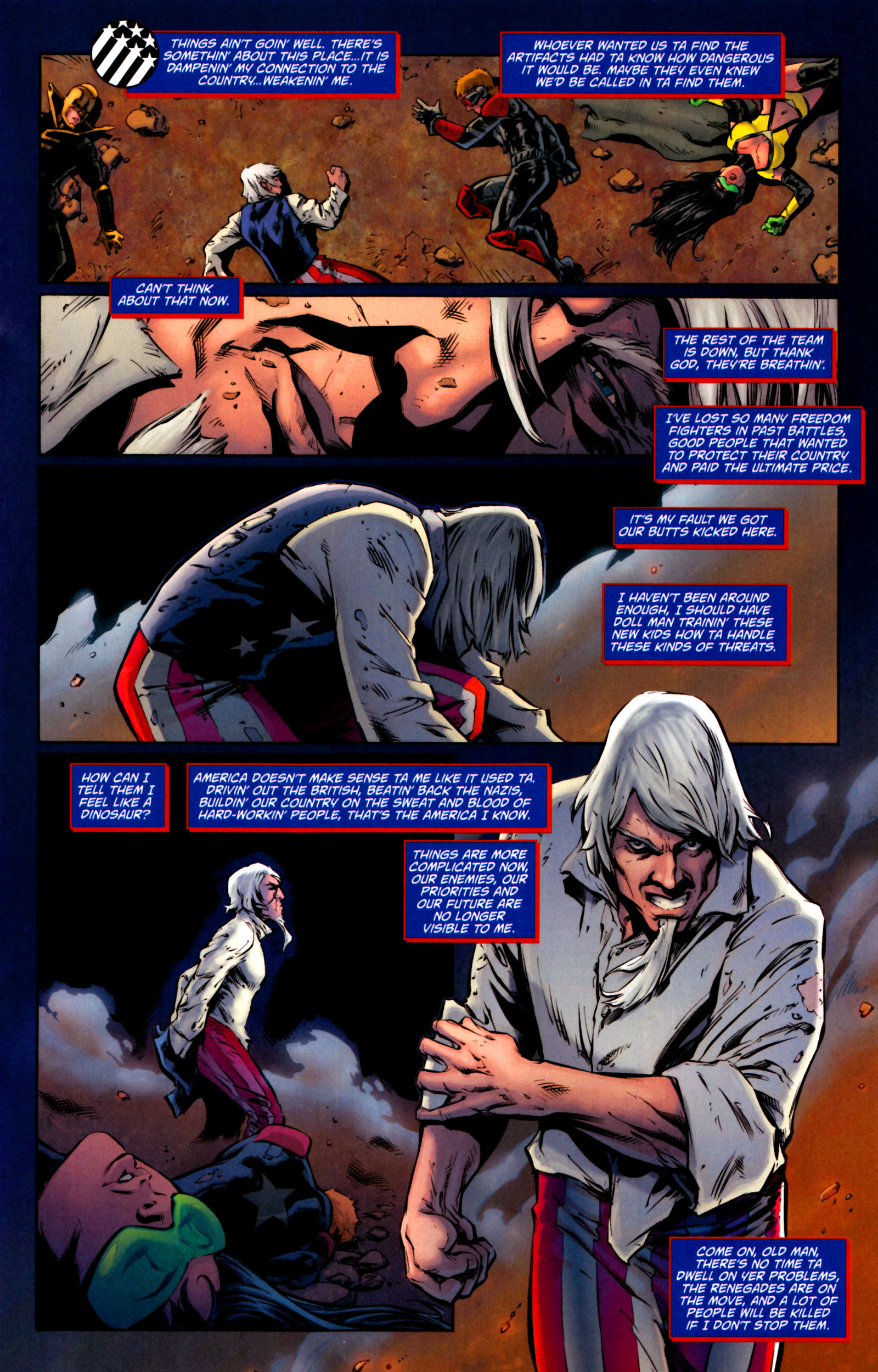 Read online Freedom Fighters (2010) comic -  Issue #2 - 16