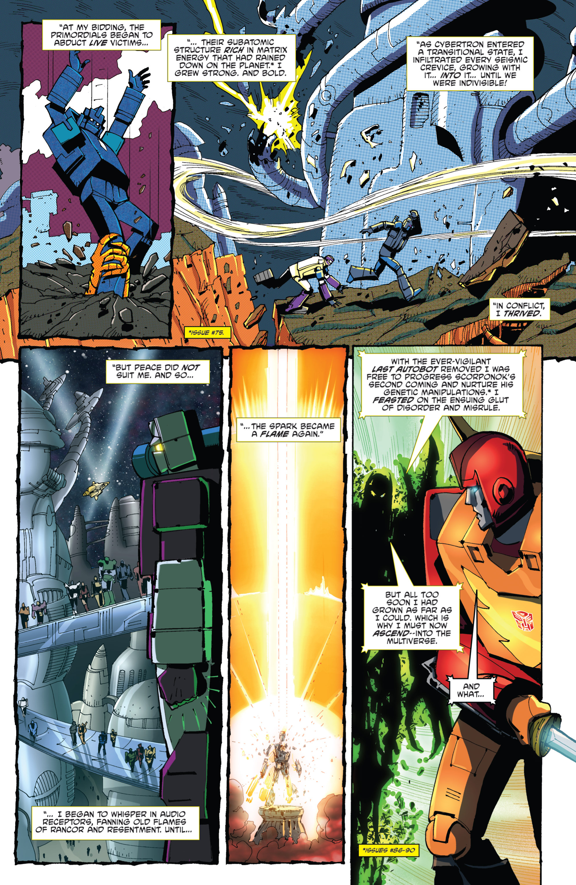 Read online The Transformers: Regeneration One comic -  Issue #100 - 23
