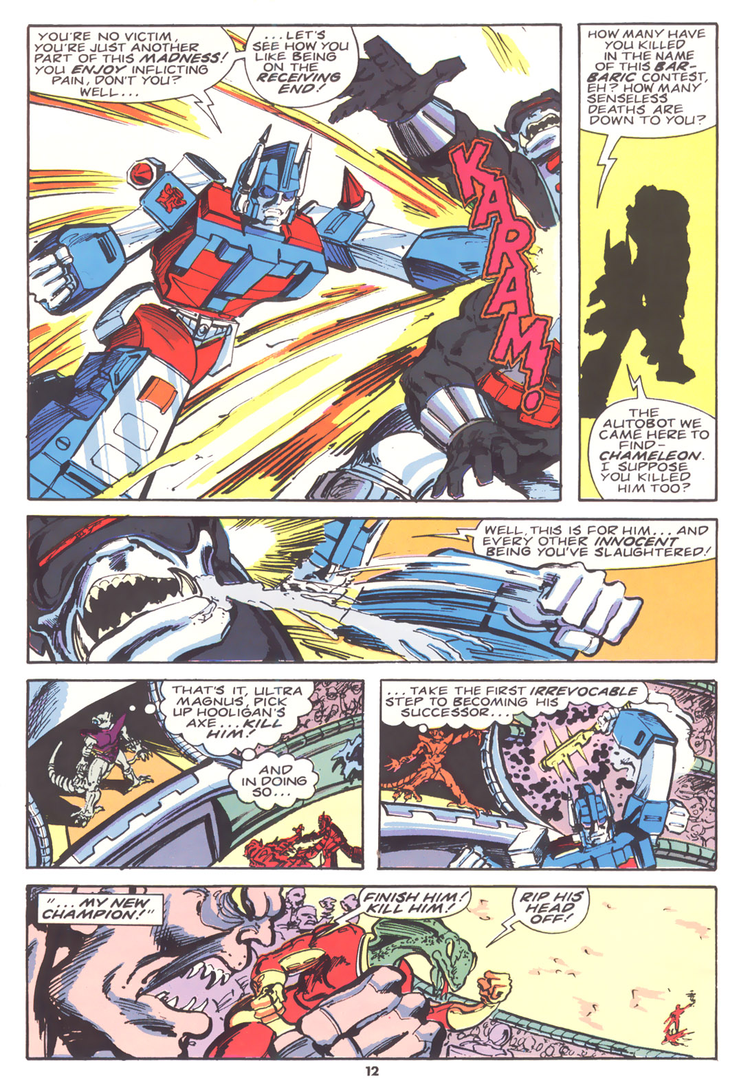 Read online The Transformers (UK) comic -  Issue #171 - 11