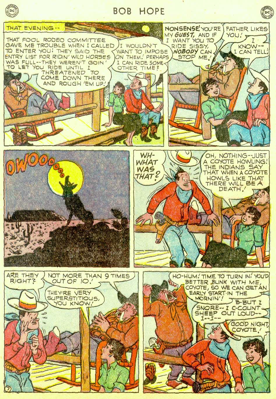 Read online The Adventures of Bob Hope comic -  Issue #6 - 42