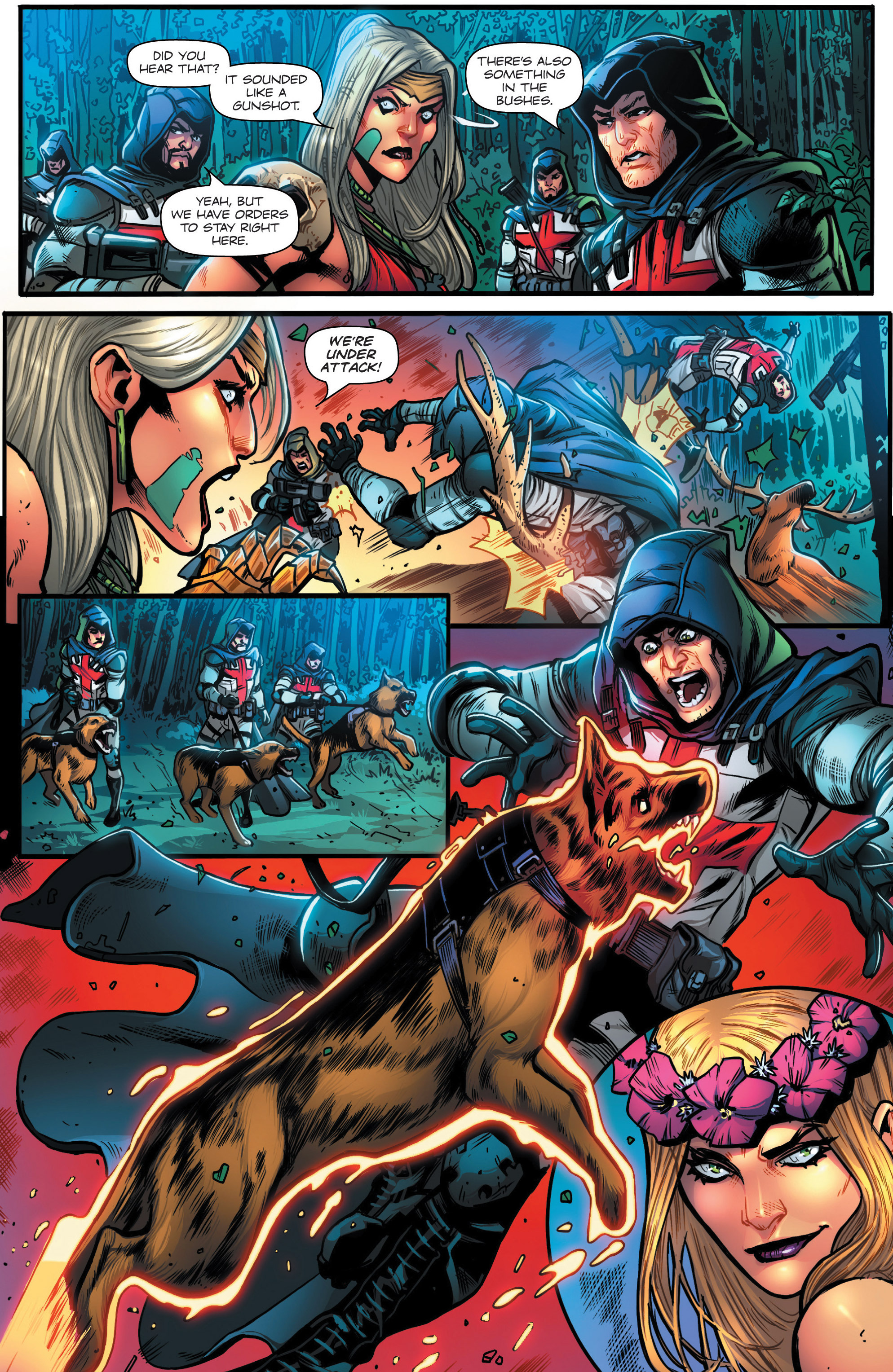 Read online Grimm Fairy Tales presents Coven comic -  Issue #3 - 14