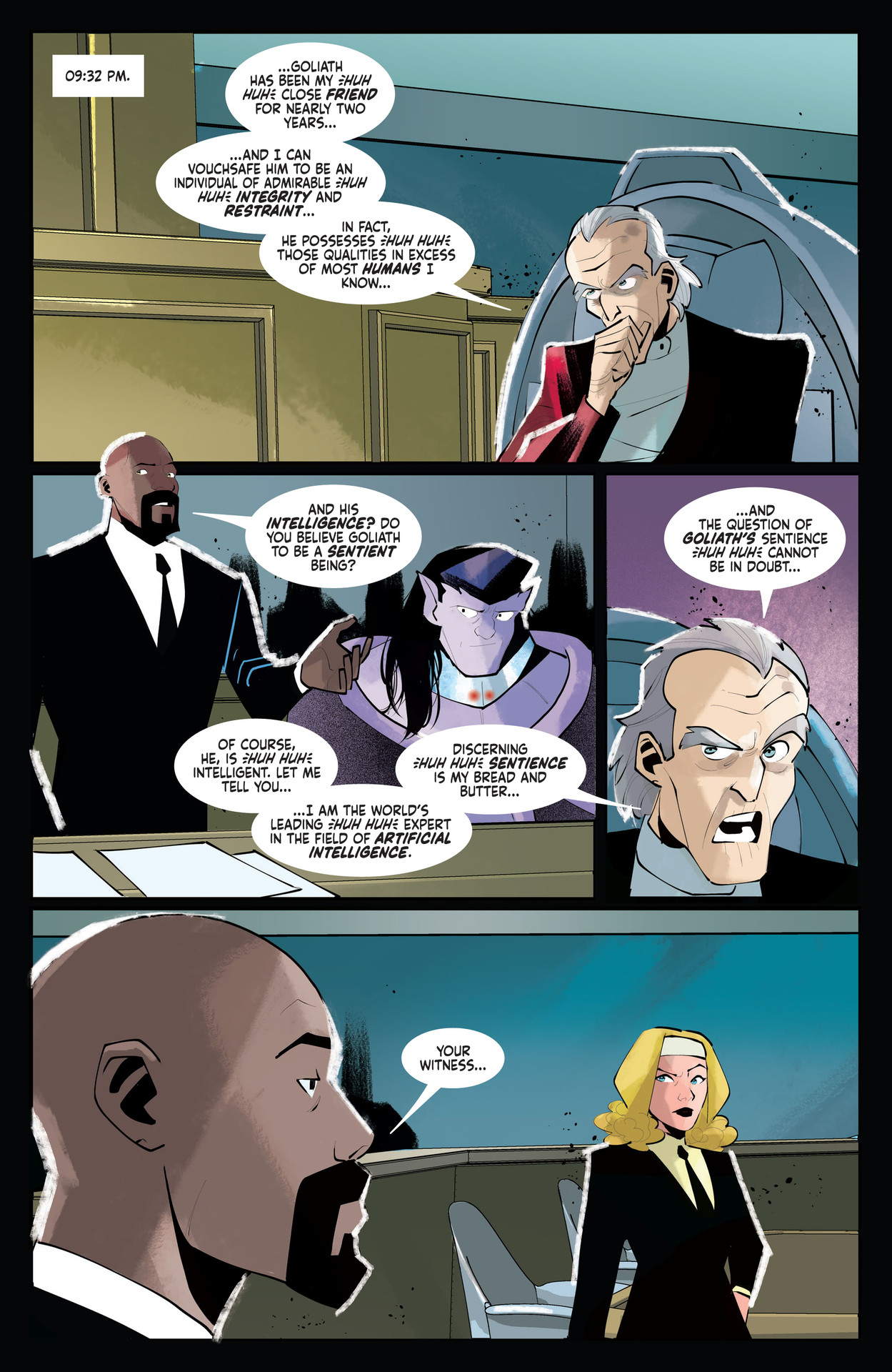 Read online Gargoyles (2022) comic -  Issue #9 - 15