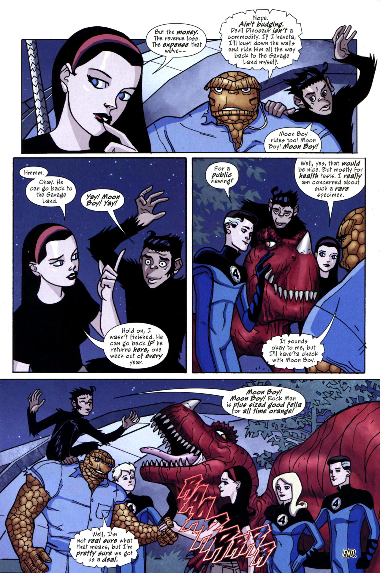 Read online Marvel Adventures Fantastic Four comic -  Issue #41 - 23