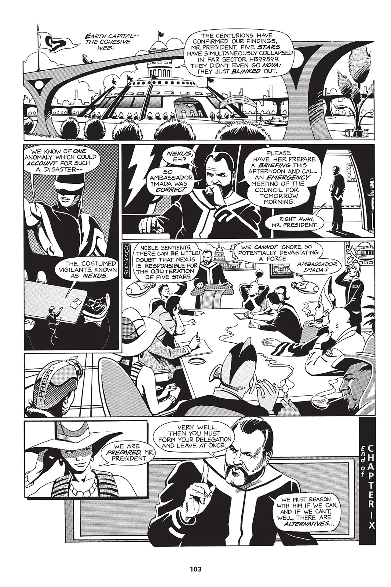 Read online Nexus Omnibus comic -  Issue # TPB 1 - 100