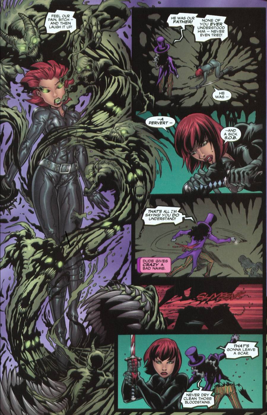 Read online Chastity: Crazytown comic -  Issue #3 - 16