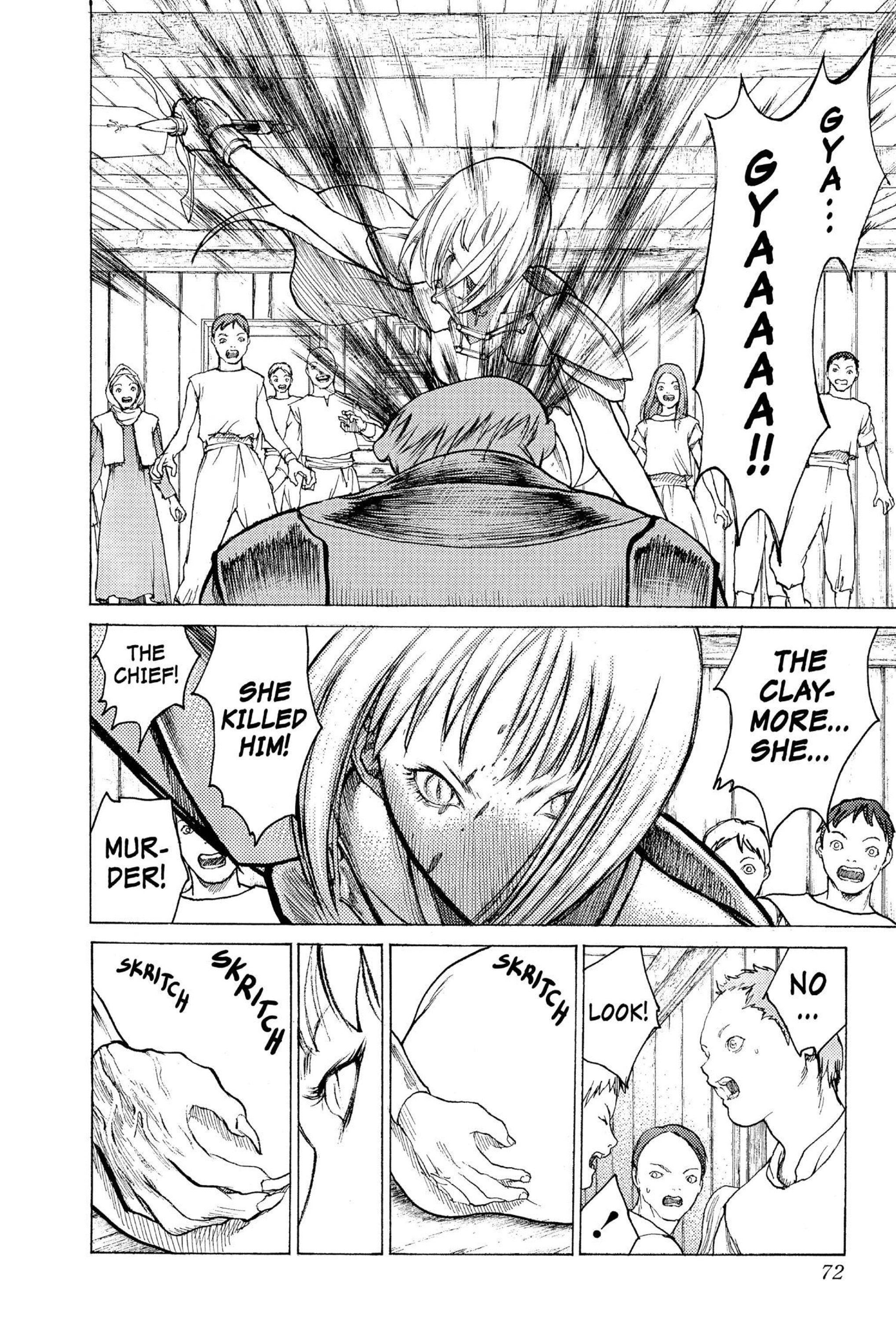 Read online Claymore comic -  Issue #1 - 56