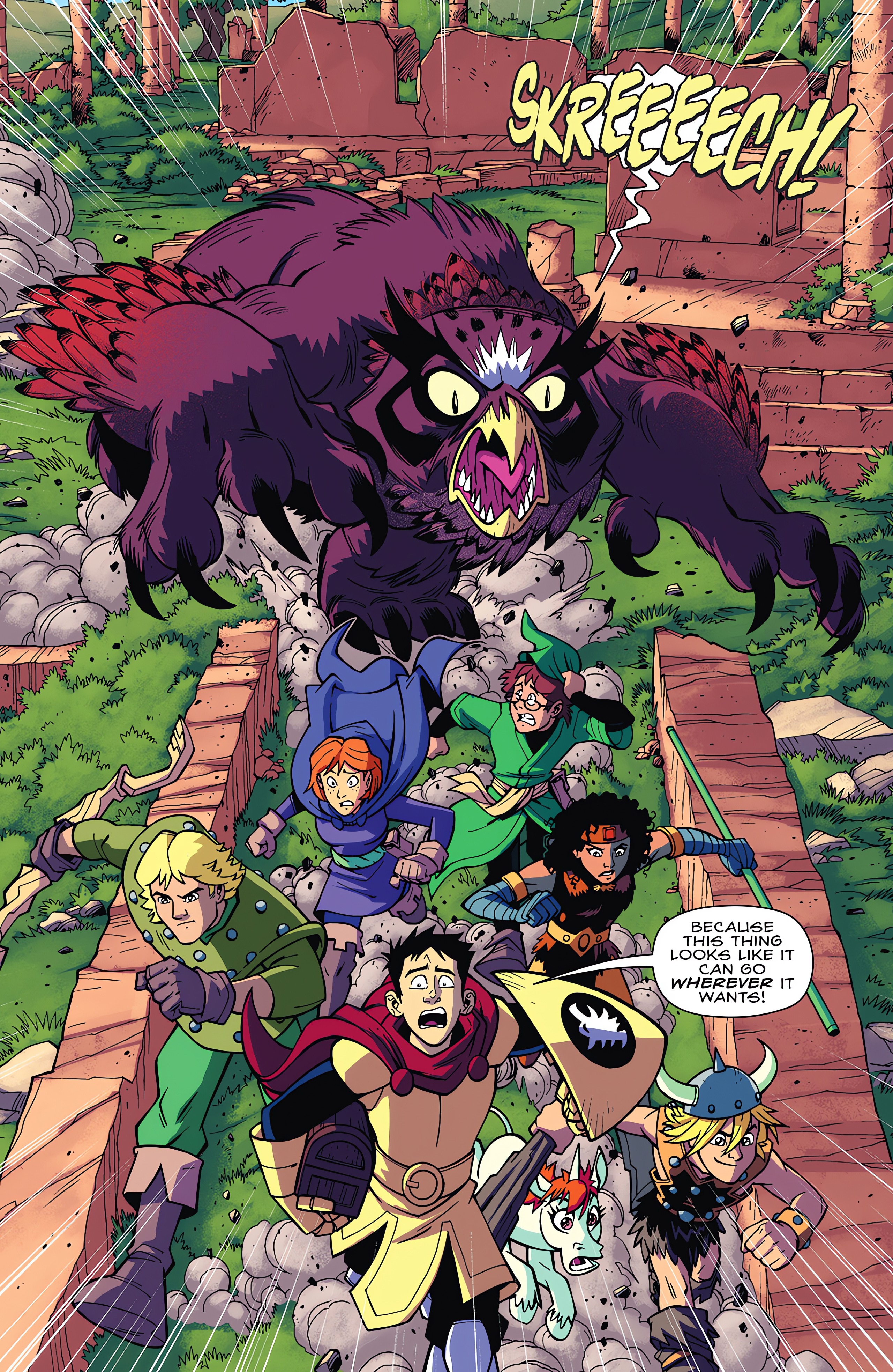 Read online IDW Endless - Summer Dungeons and Dragons: Saturday Morning Adventures comic -  Issue # Full - 4