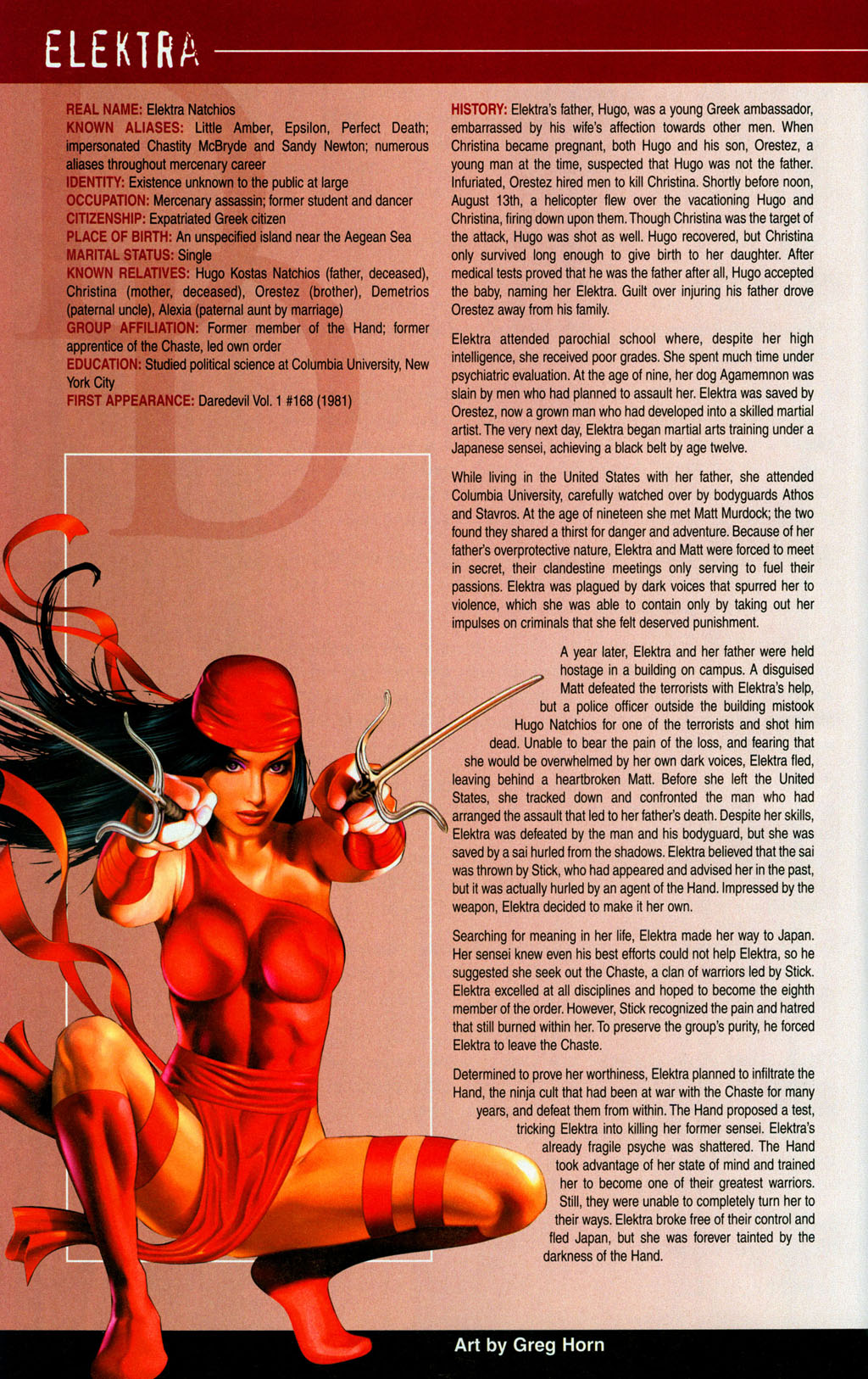 Read online Elektra: The Official Movie Adaptation comic -  Issue # Full - 55