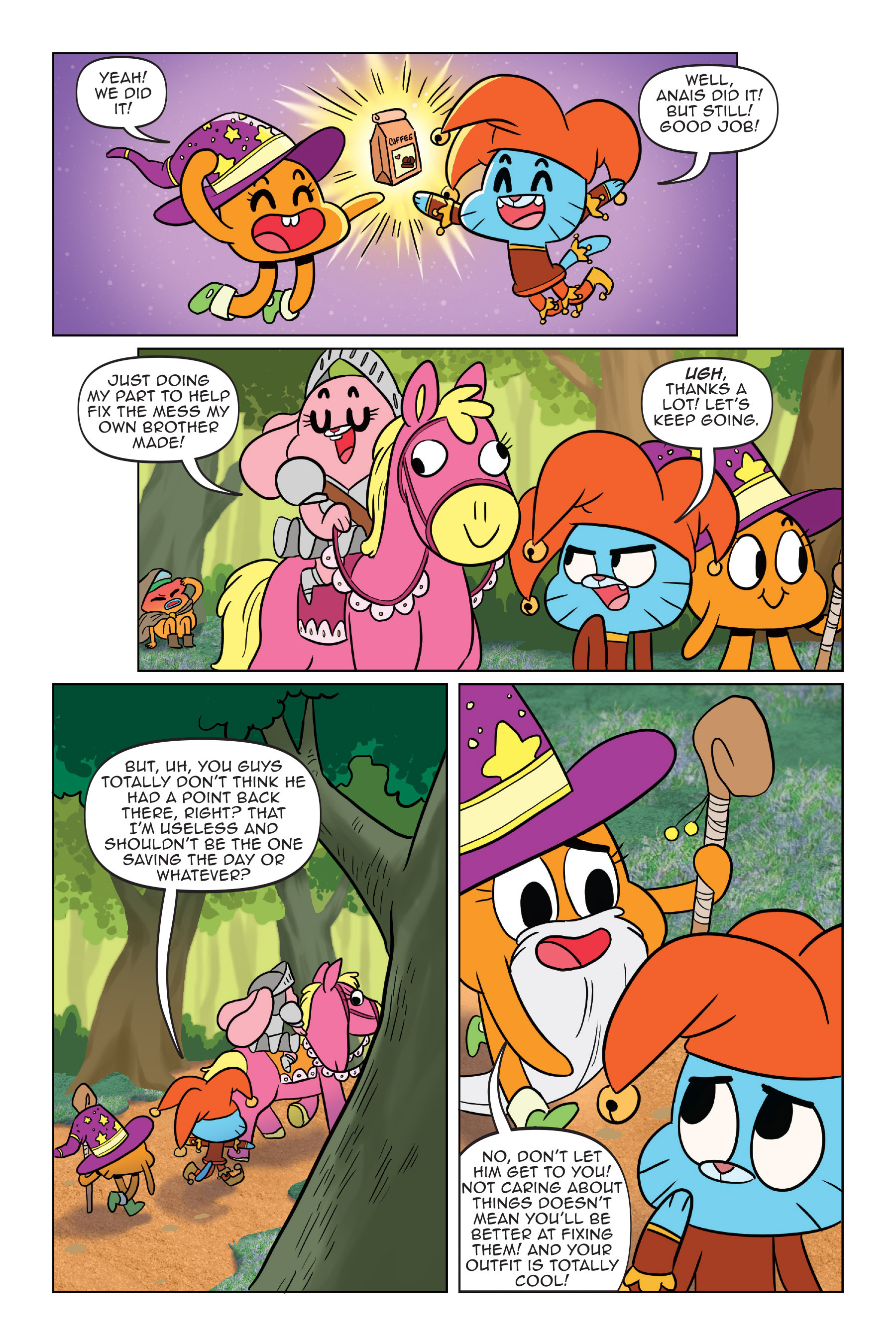 Read online The Amazing World of Gumball: Fairy Tale Trouble comic -  Issue # Full - 60