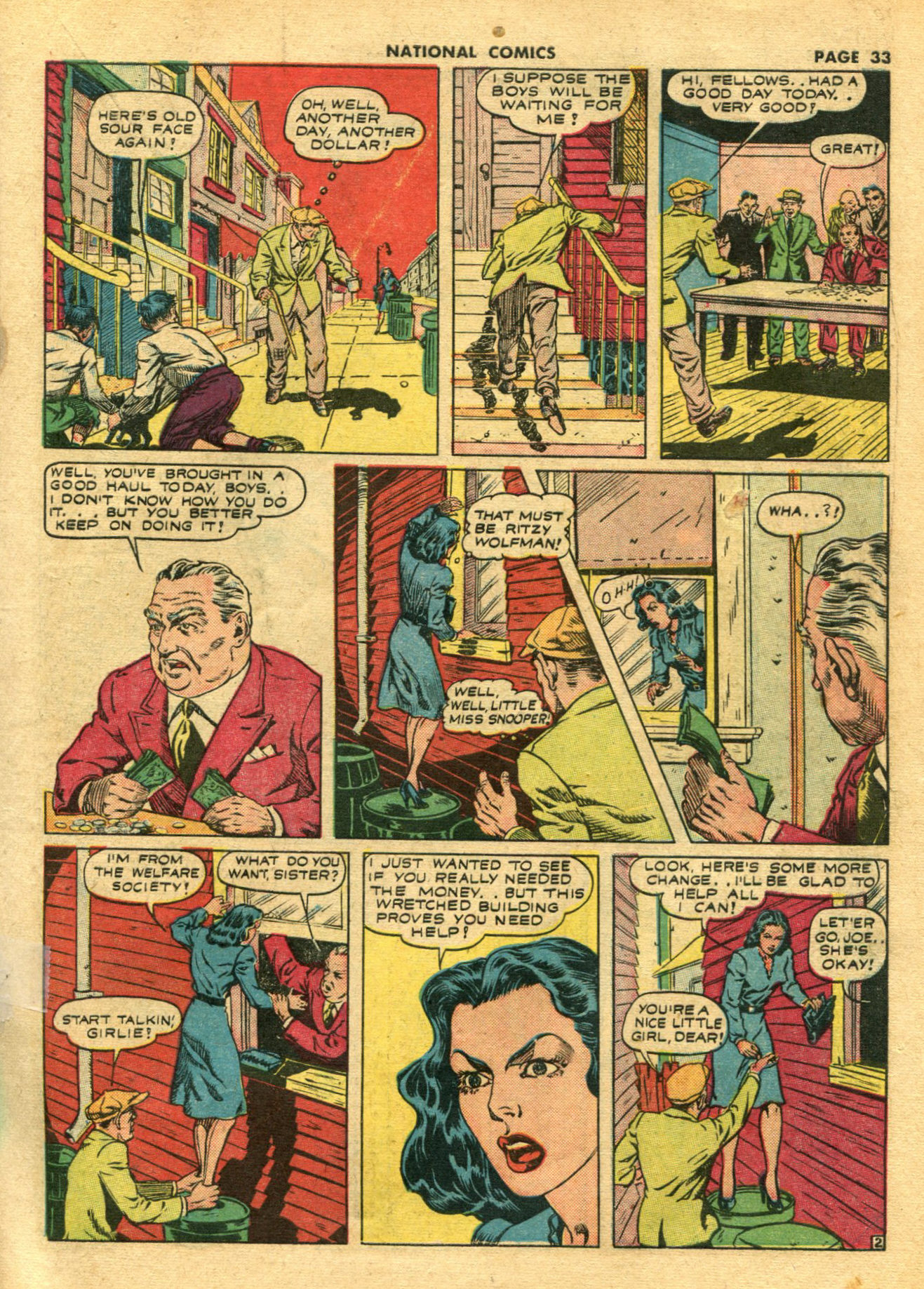 Read online National Comics comic -  Issue #24 - 35