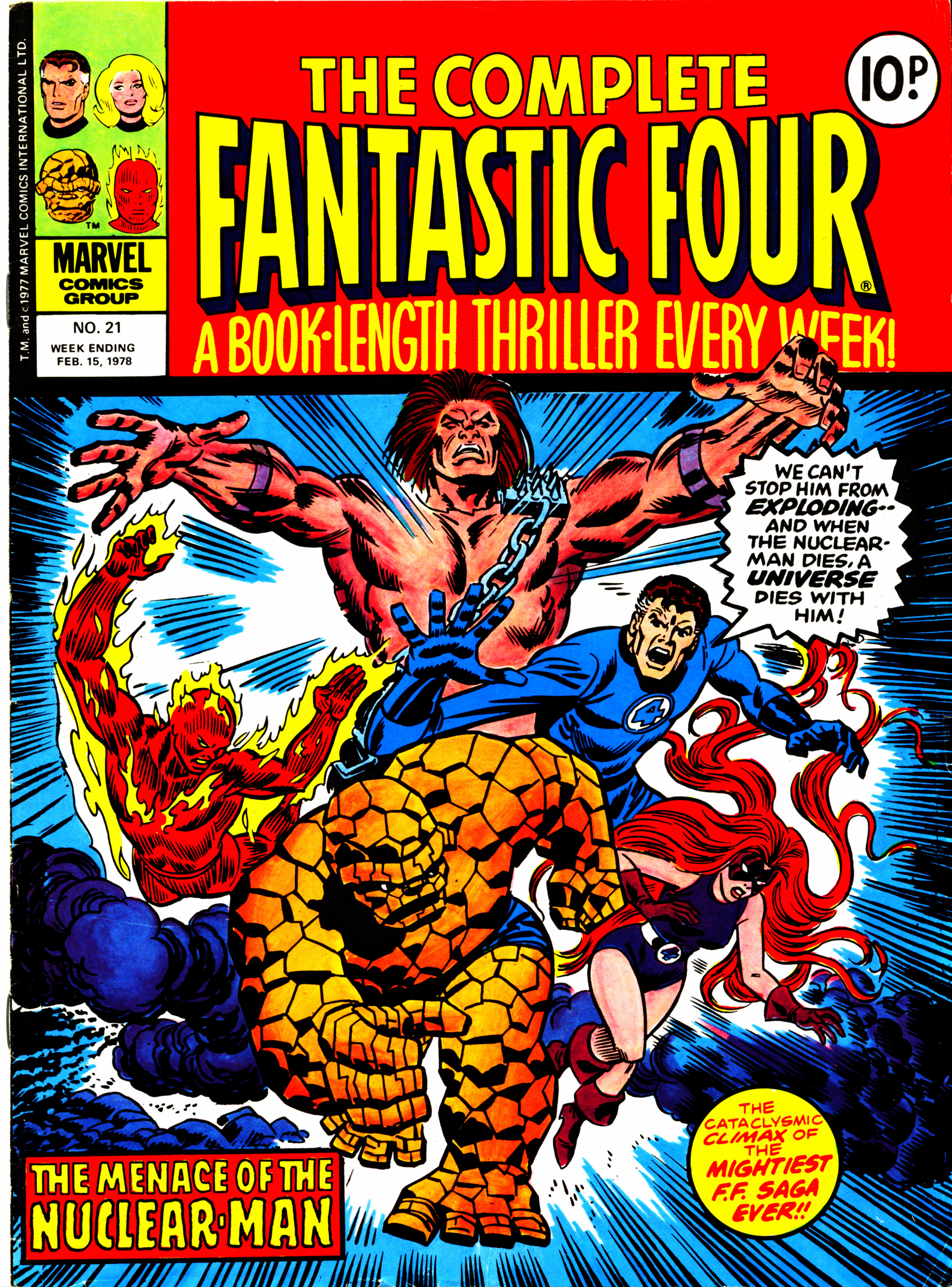 Read online Fantastic Four (1982) comic -  Issue #21 - 1