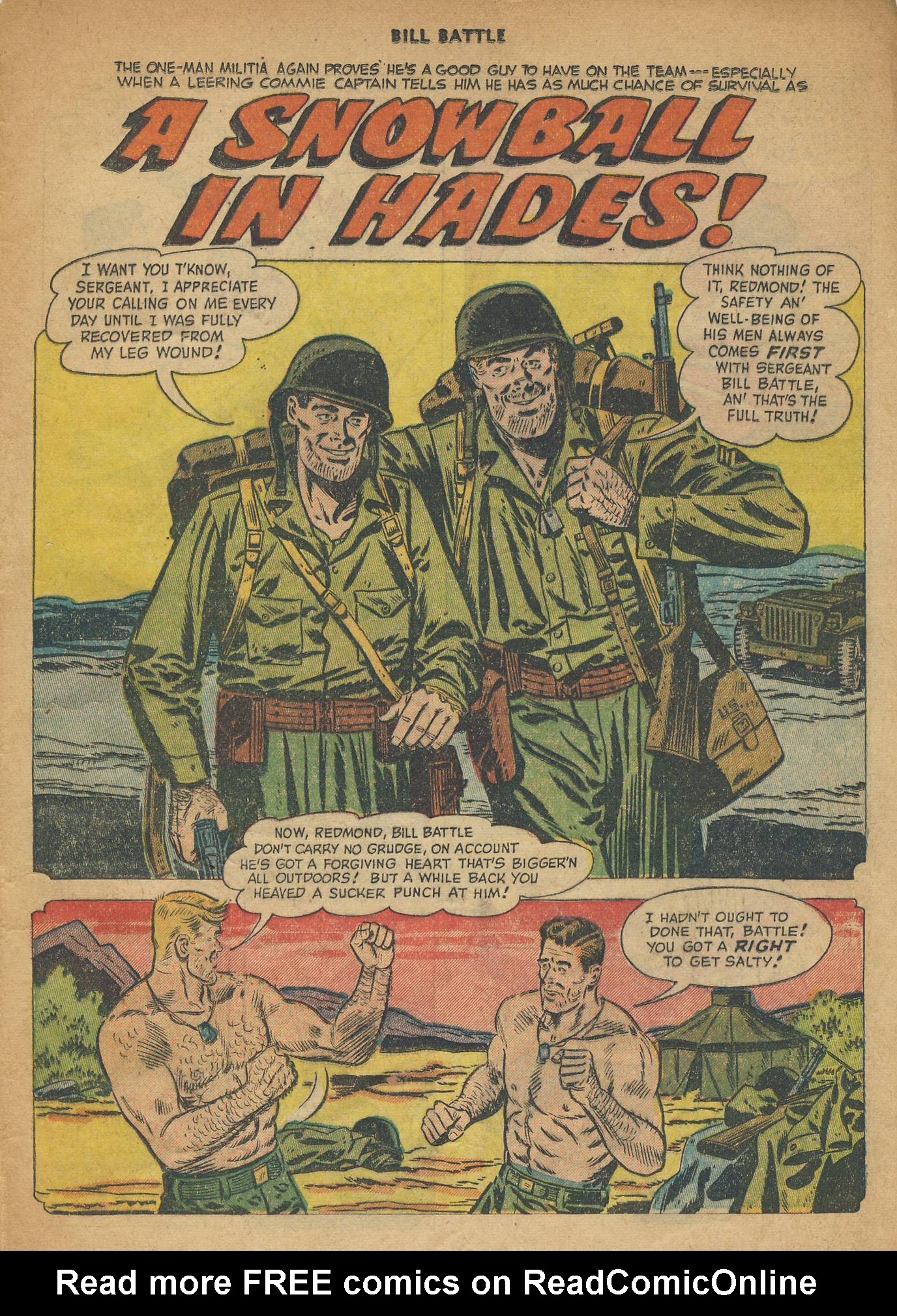 Read online Bill Battle: The One Man Army comic -  Issue #1 - 25