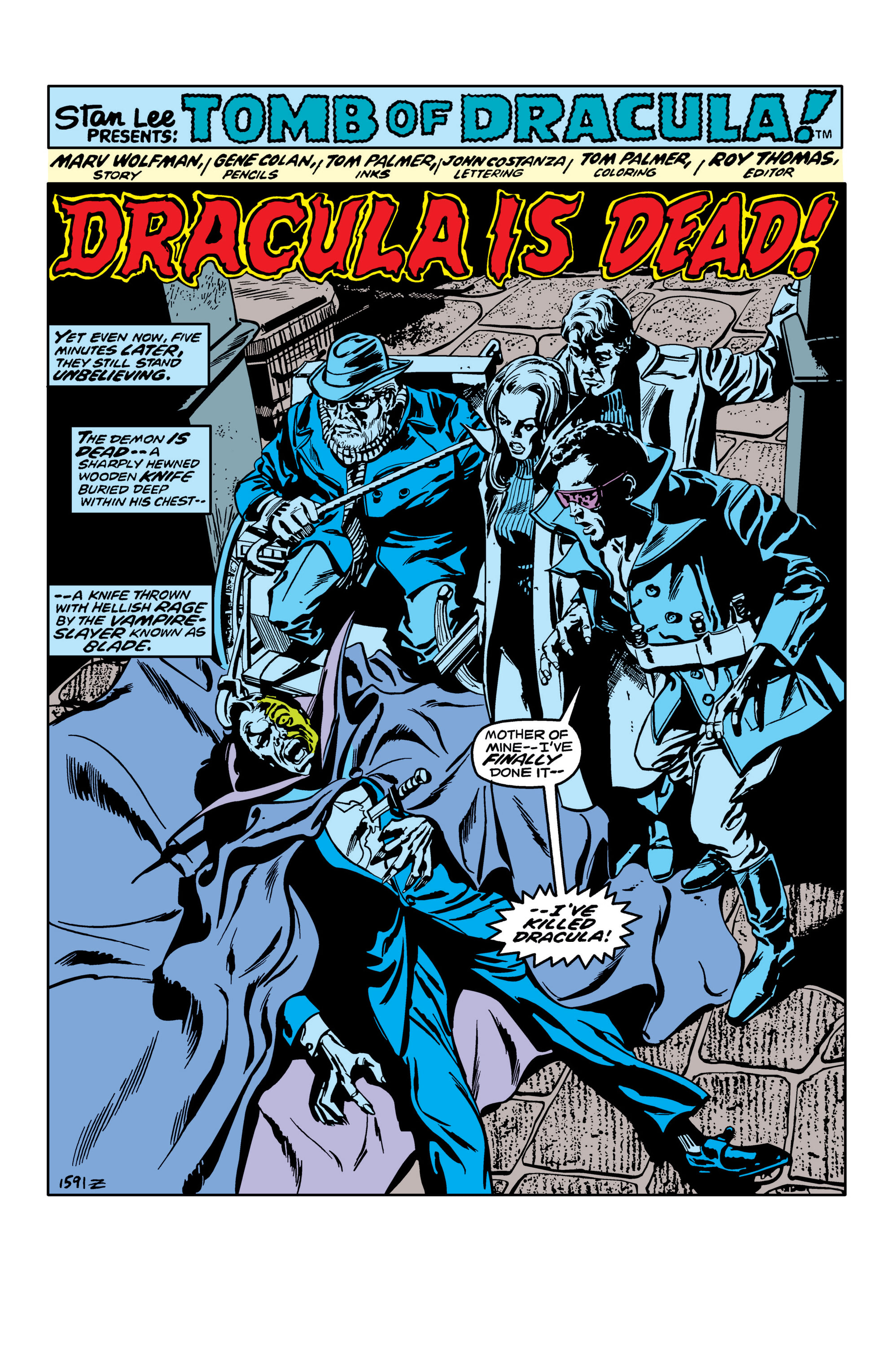 Read online Tomb of Dracula (1972) comic -  Issue # _The Complete Collection 1 (Part 3) - 81
