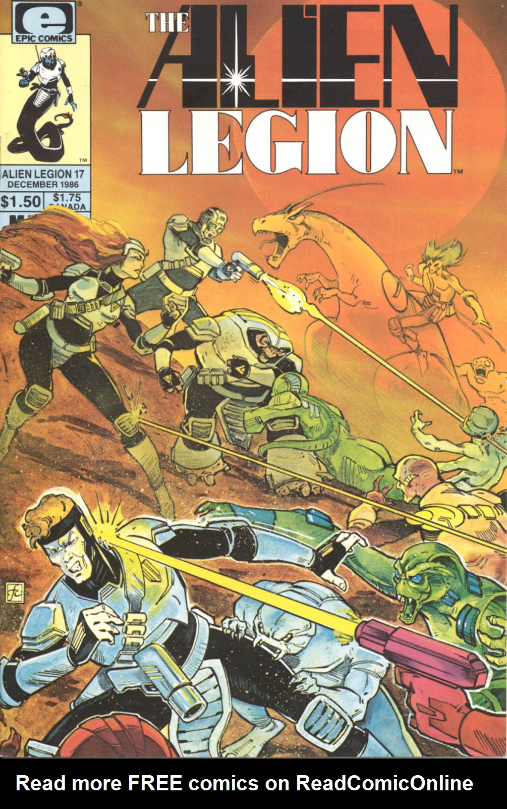 Read online Alien Legion comic -  Issue #17 - 1