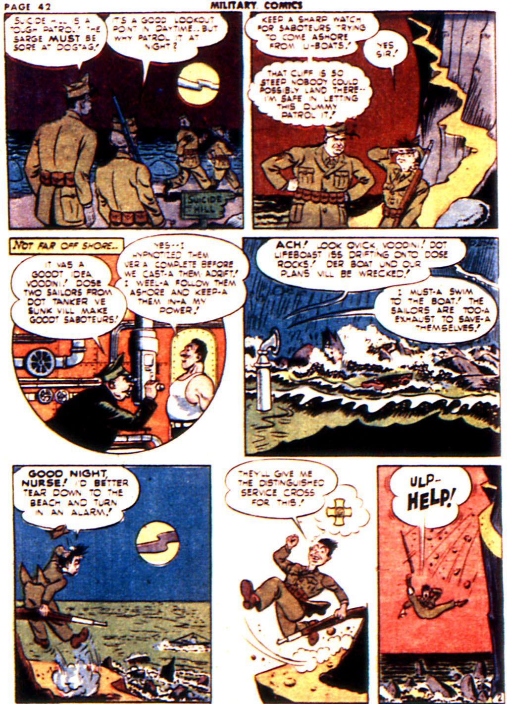 Read online Military Comics comic -  Issue #14 - 44